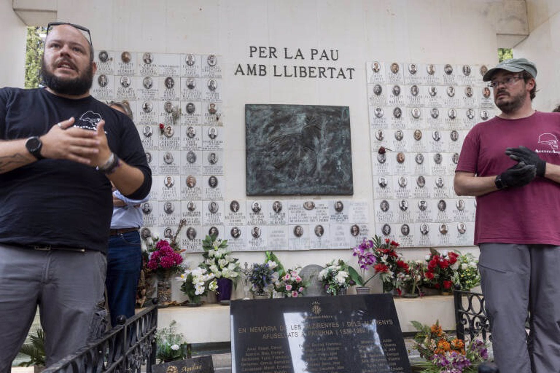 Memorial dedicat a les víctimes del franquisme a Alzira / Europa Press