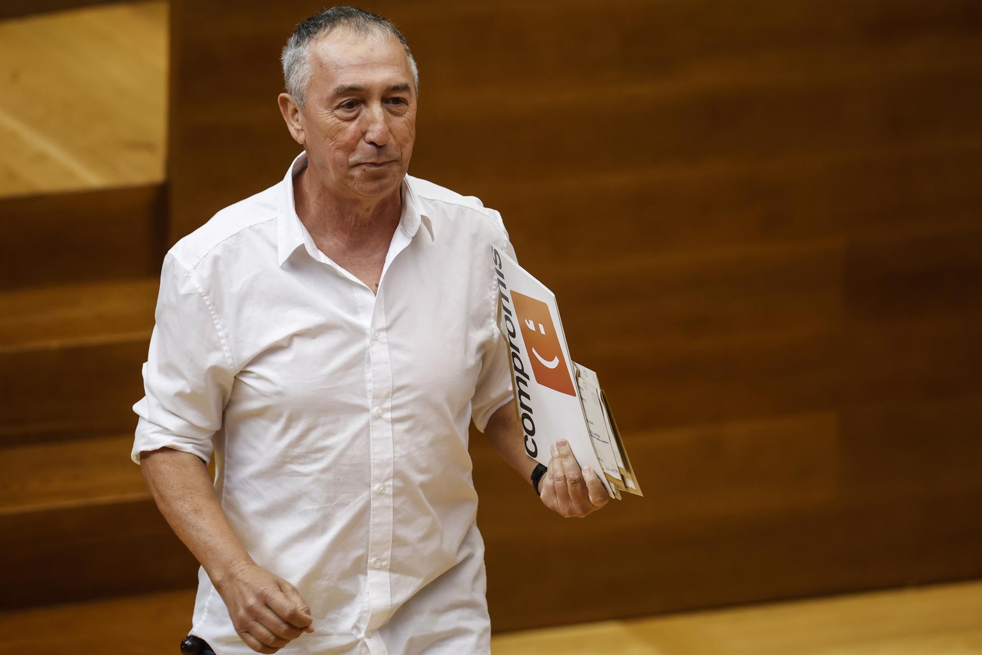El síndic de Compromís, Joan Baldoví | Europa Press