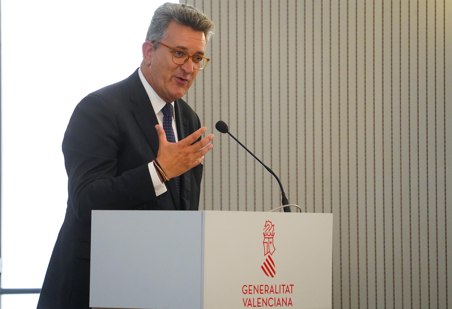 El nou conseller de Medi Ambient, Infraestructures i Territori del Govern valencià, Vicente Martínez Mus |  Eduardo Manzana | EP