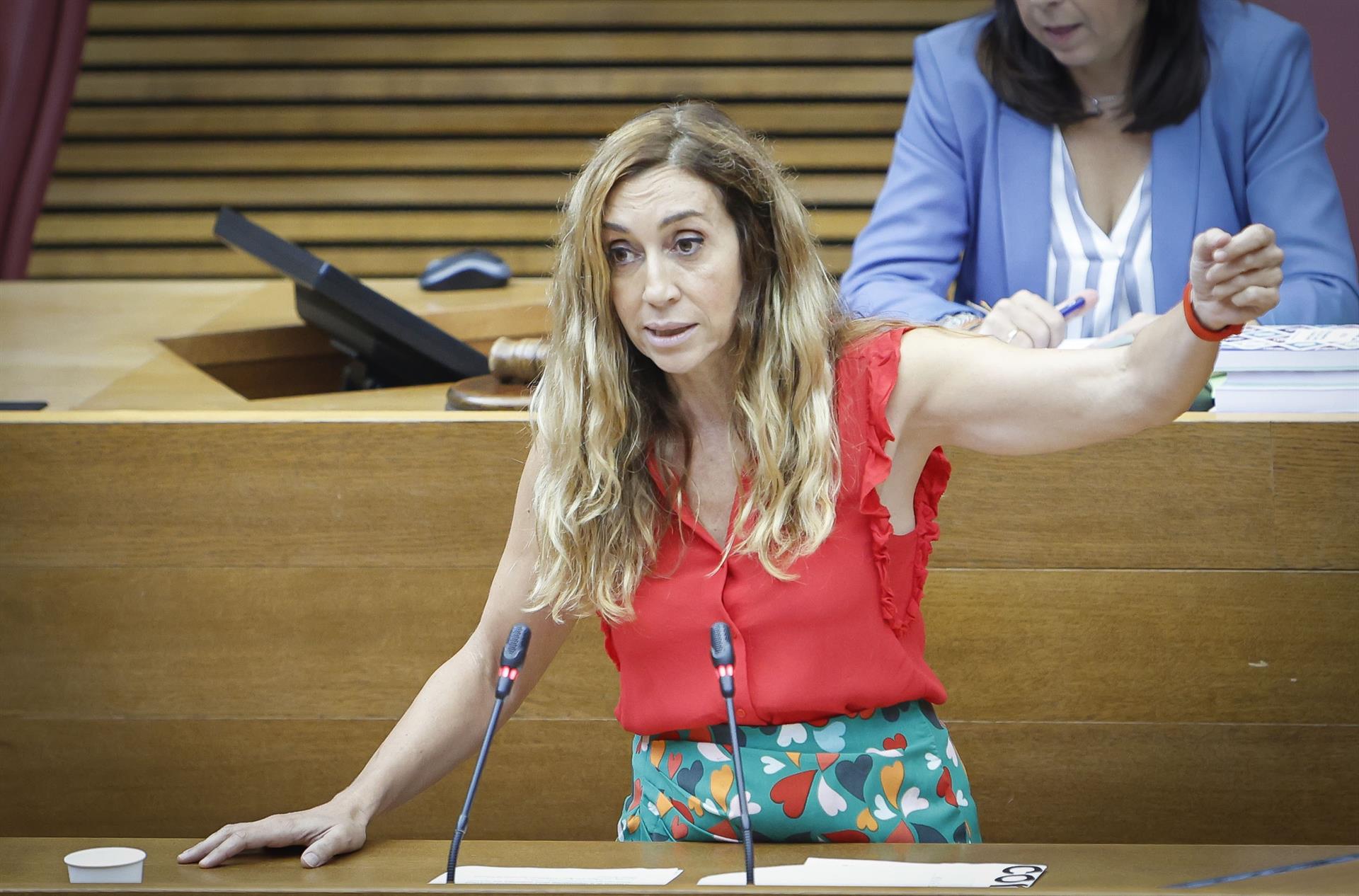 La diputada de Compromís, Isaura Navarro, en una imatge d'arxiu