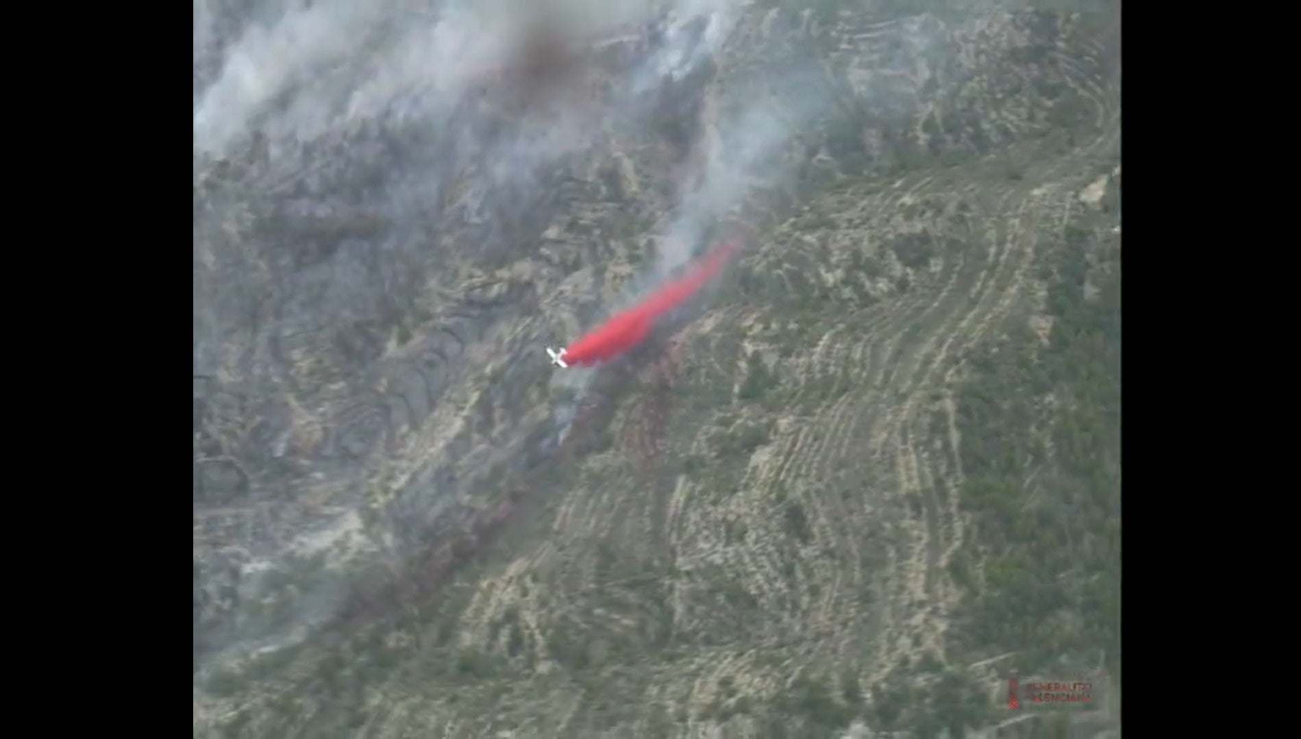 Incendi forestal a Ortells, Morella (Ports) / Emergències