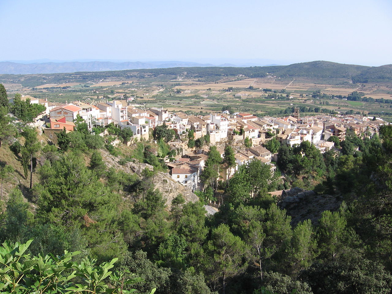 Vista d'Agres (Comtat)