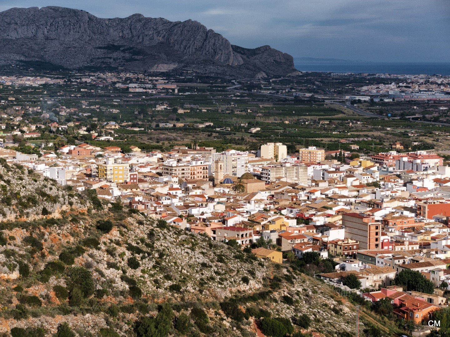 Vista de Pedreguer (Marina Alta)