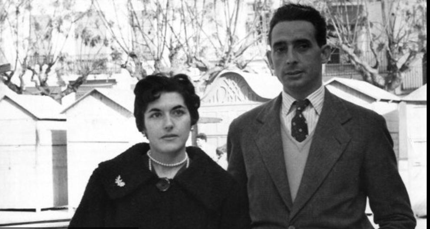 Pascual Enguñidanos amb la seua dona Carmen