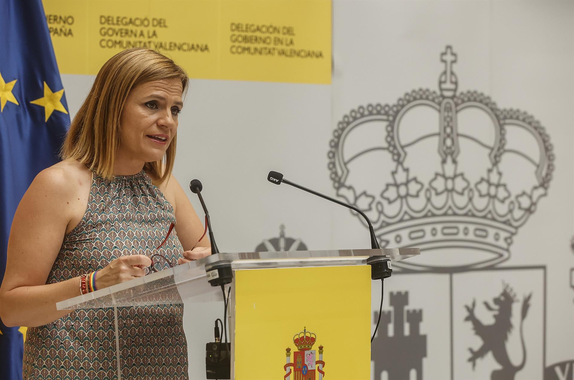 La delegada del Govern espanyol al País Valencià, Pilar Bernabé | Rober Solsona | EP 