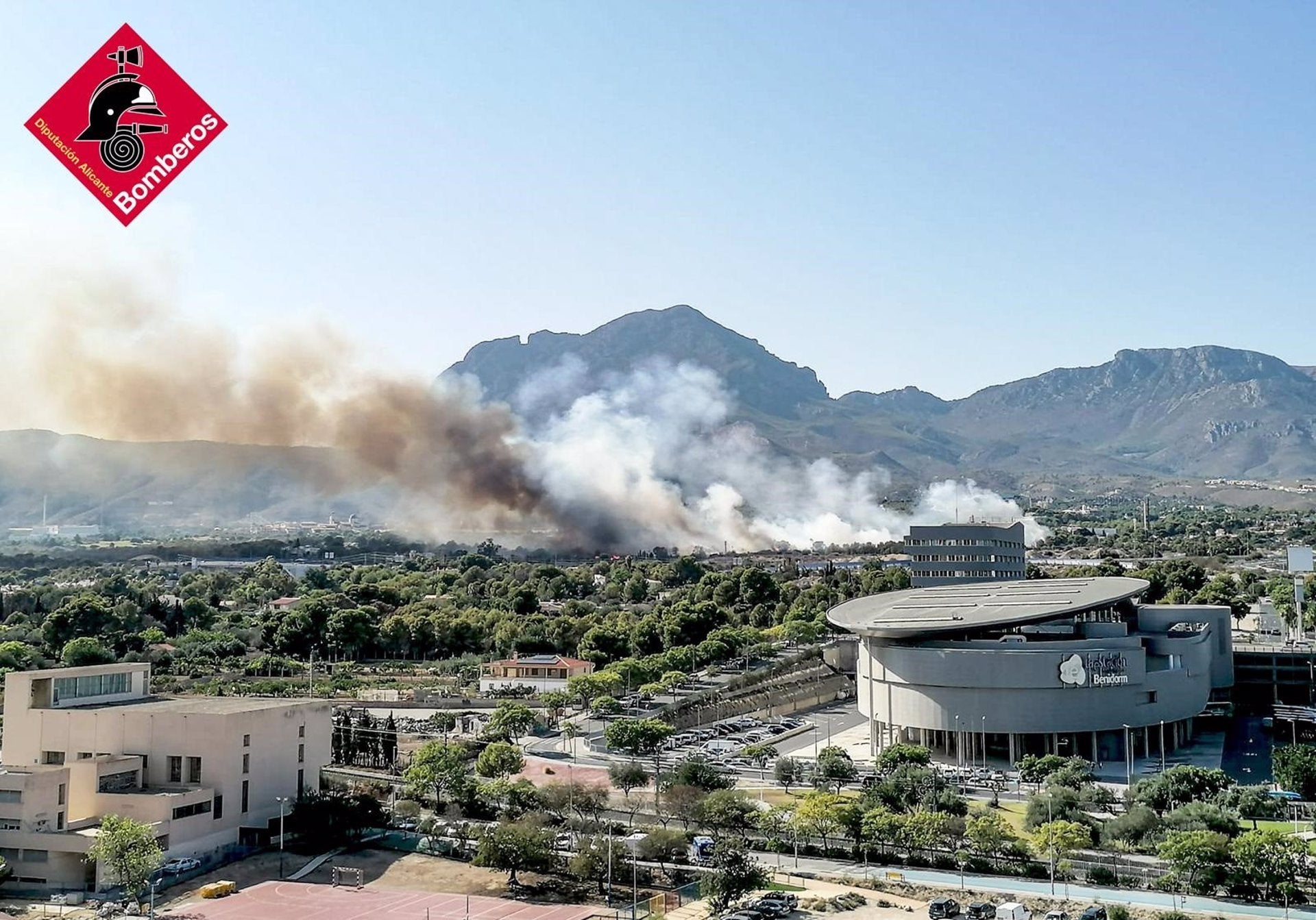 Incendi en Benidorm | Consorci provincial de Bombers d'Alacant