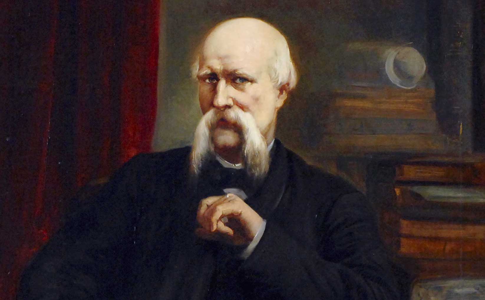 Ildefons Cerdà, retrat pintat per Ramon Martí Alsina en 1878