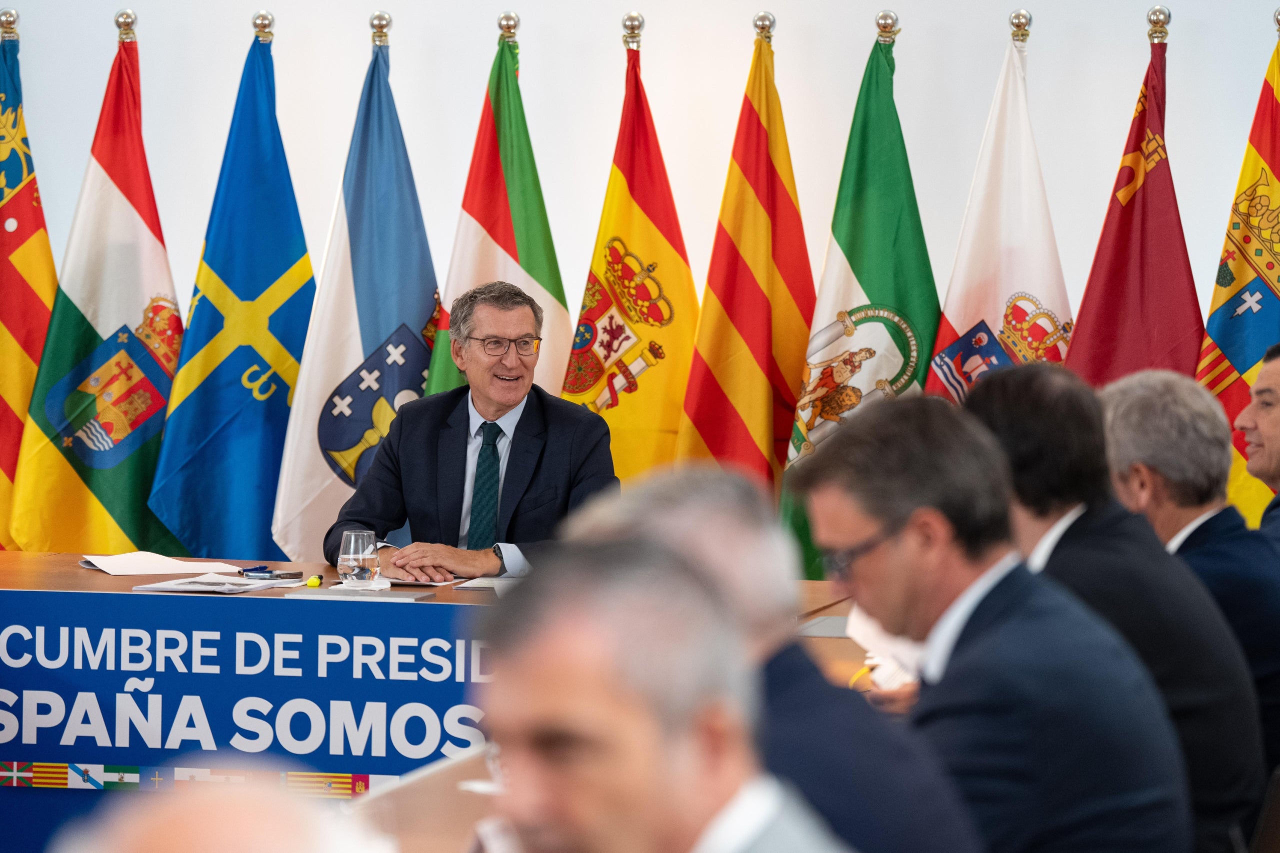 Feijóo, reunit amb els presidents del PP | David Mudarra 