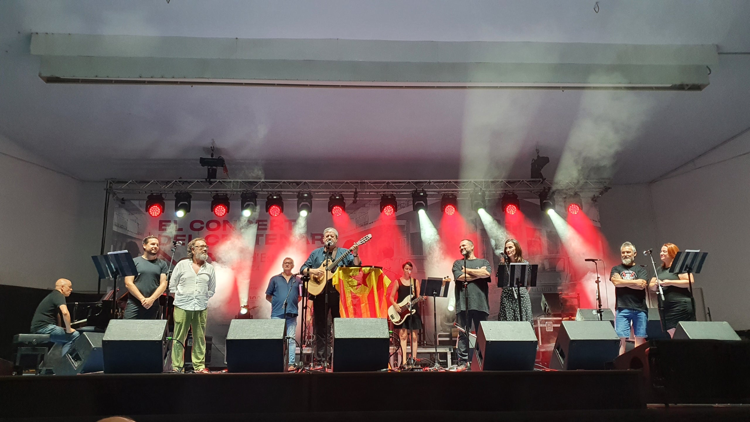 Concert del Centenari d'Estellés a l'Auditori de Burjassot, el 7 de setembre del 2024 | Josan Piqueres