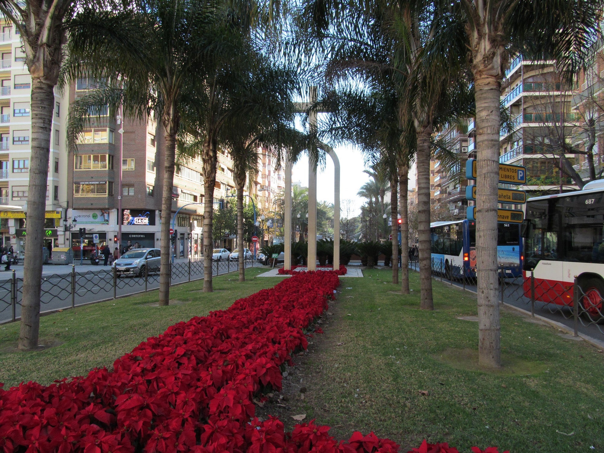 «Cruz de los caídos» al centre d'Alacant