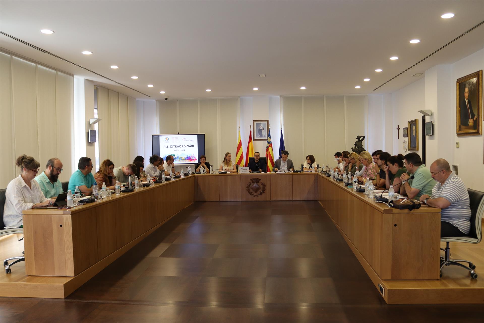 Ple de l'Ajuntament de Vila-real