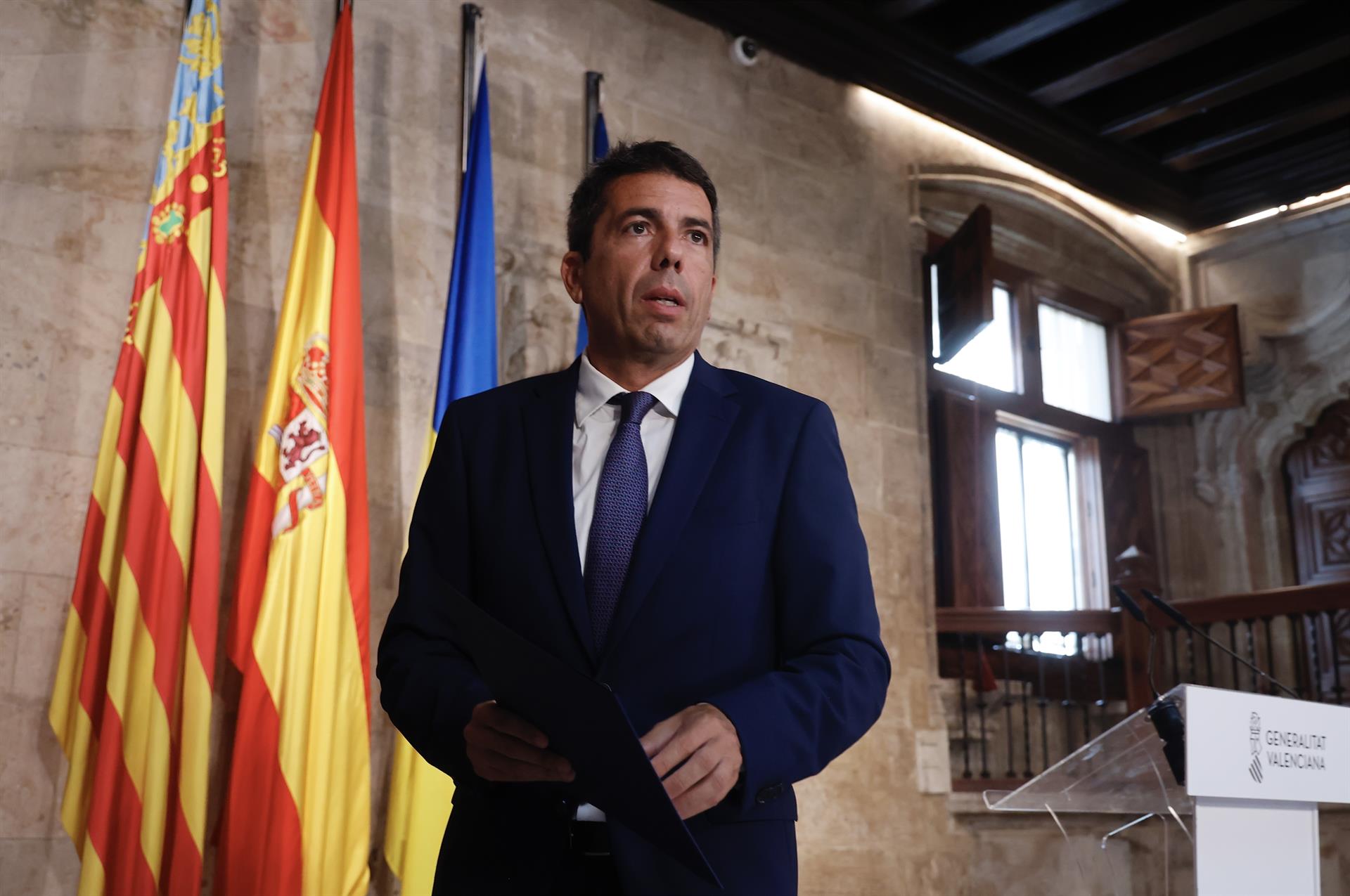 El president valencià, Carlos Mazón / Europa Press