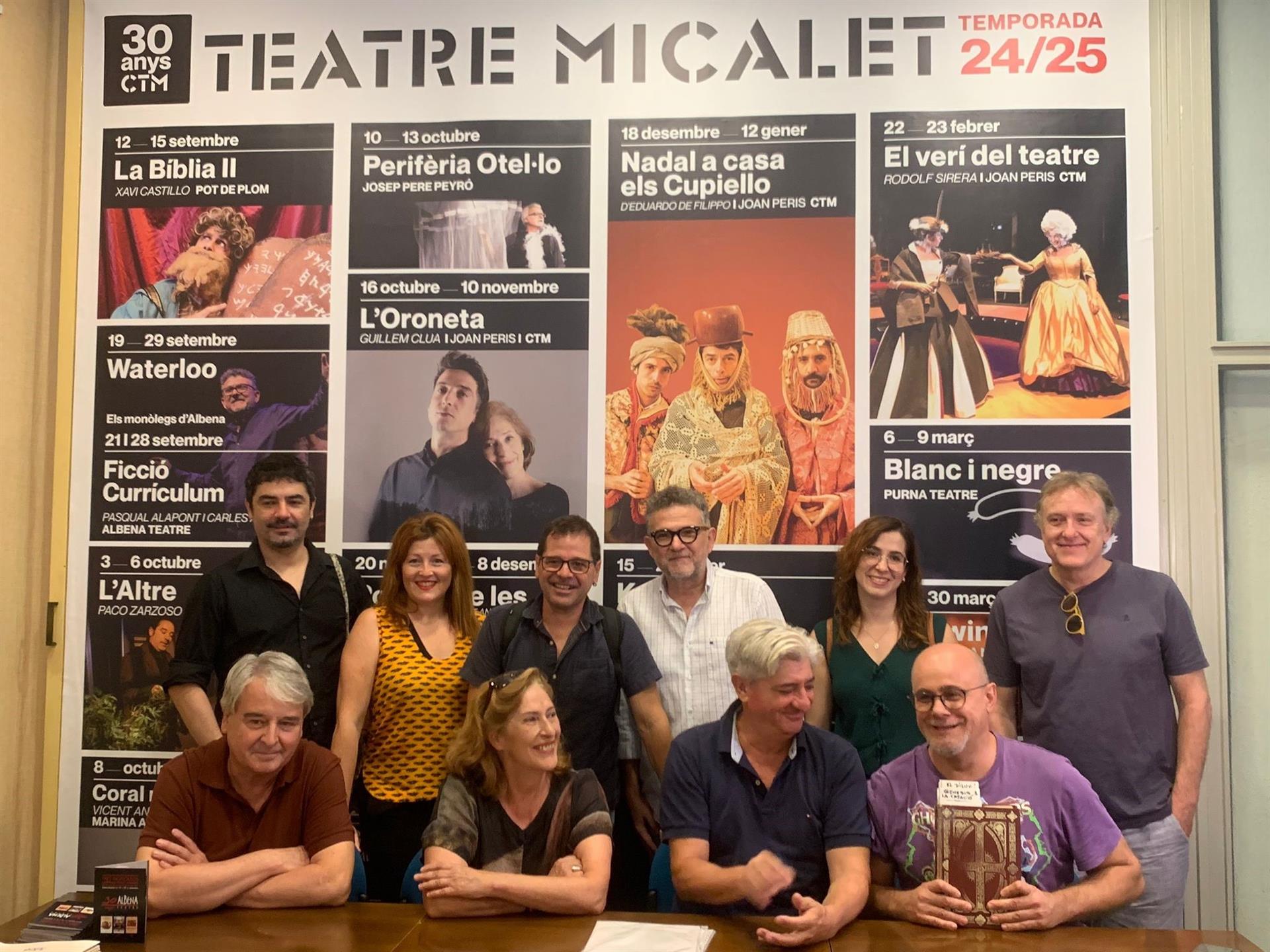 Presentació de la 30a temporada del Teatre Micalet