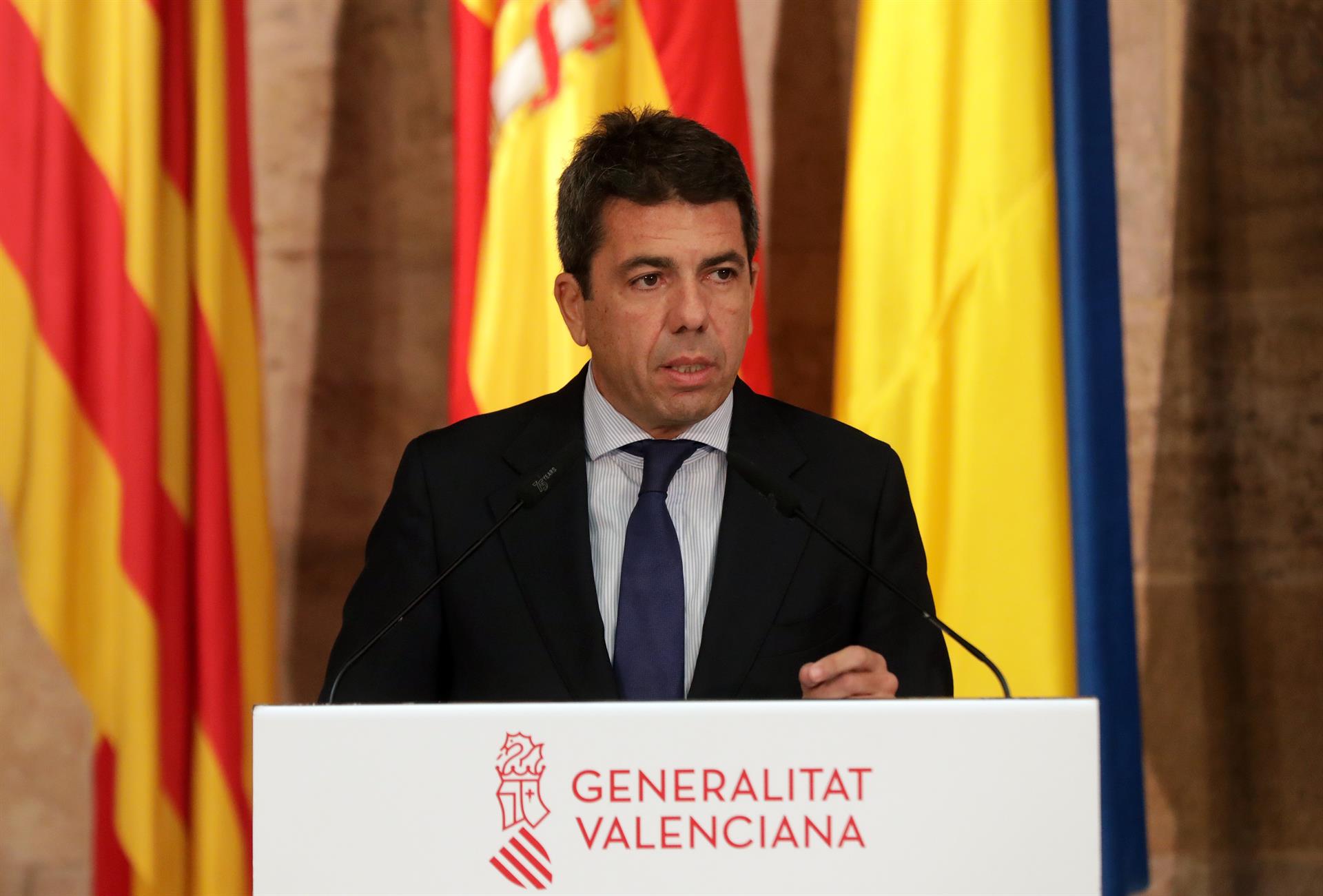 El president valencià, Carlos Mazón / Europa Press
