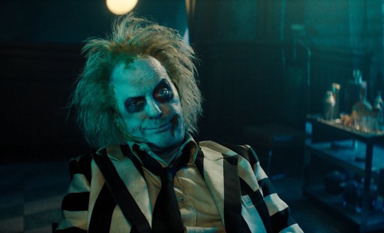 Michael Keaton, en «Beetlejuice Beetlejuice», de Tim Burton