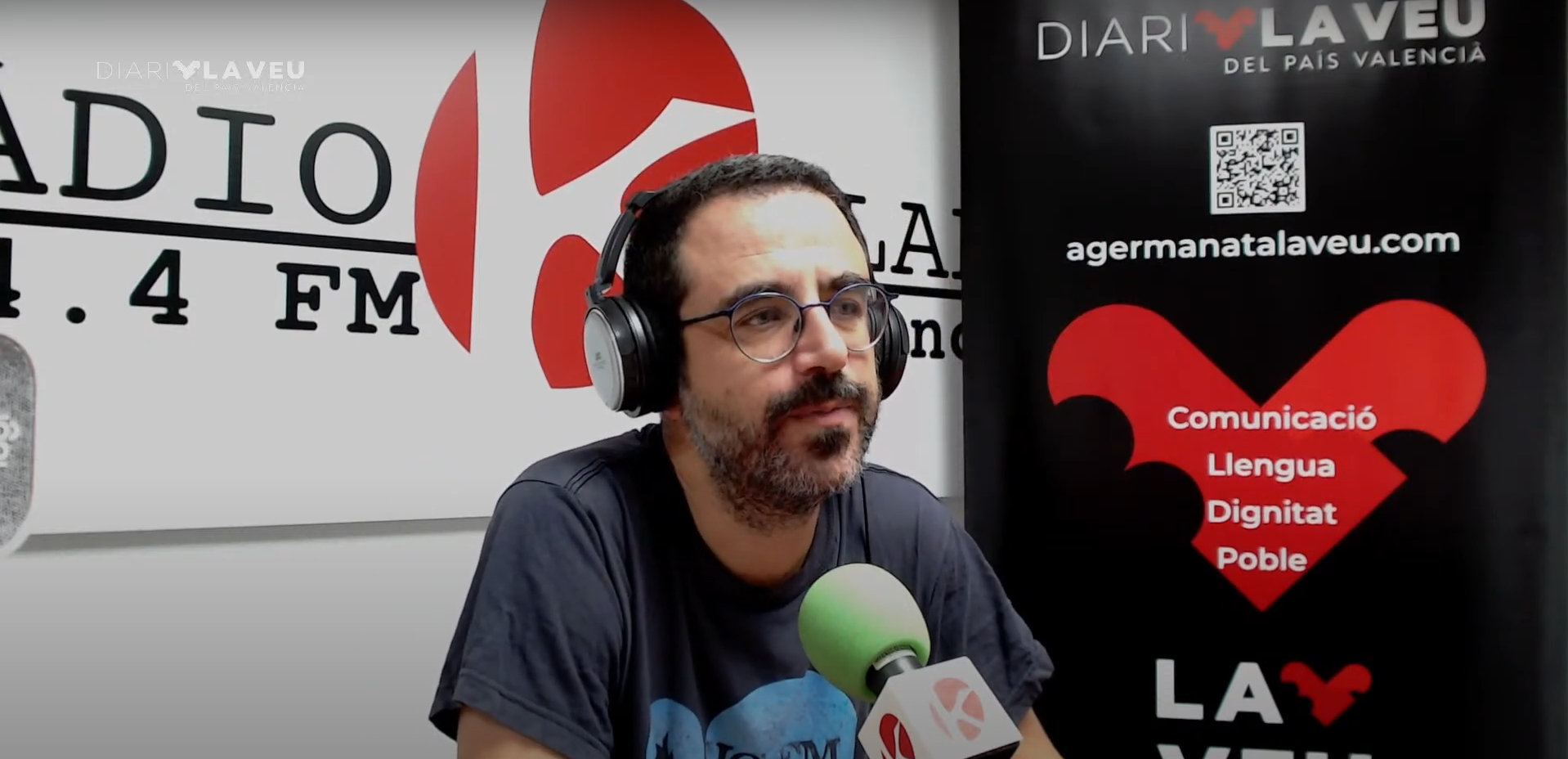 Joan Canela al pòdcast de la veu