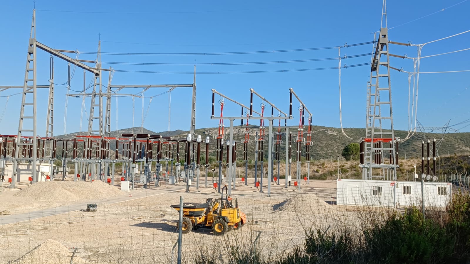 Instal·lació elèctrica a Montesa (Costera)