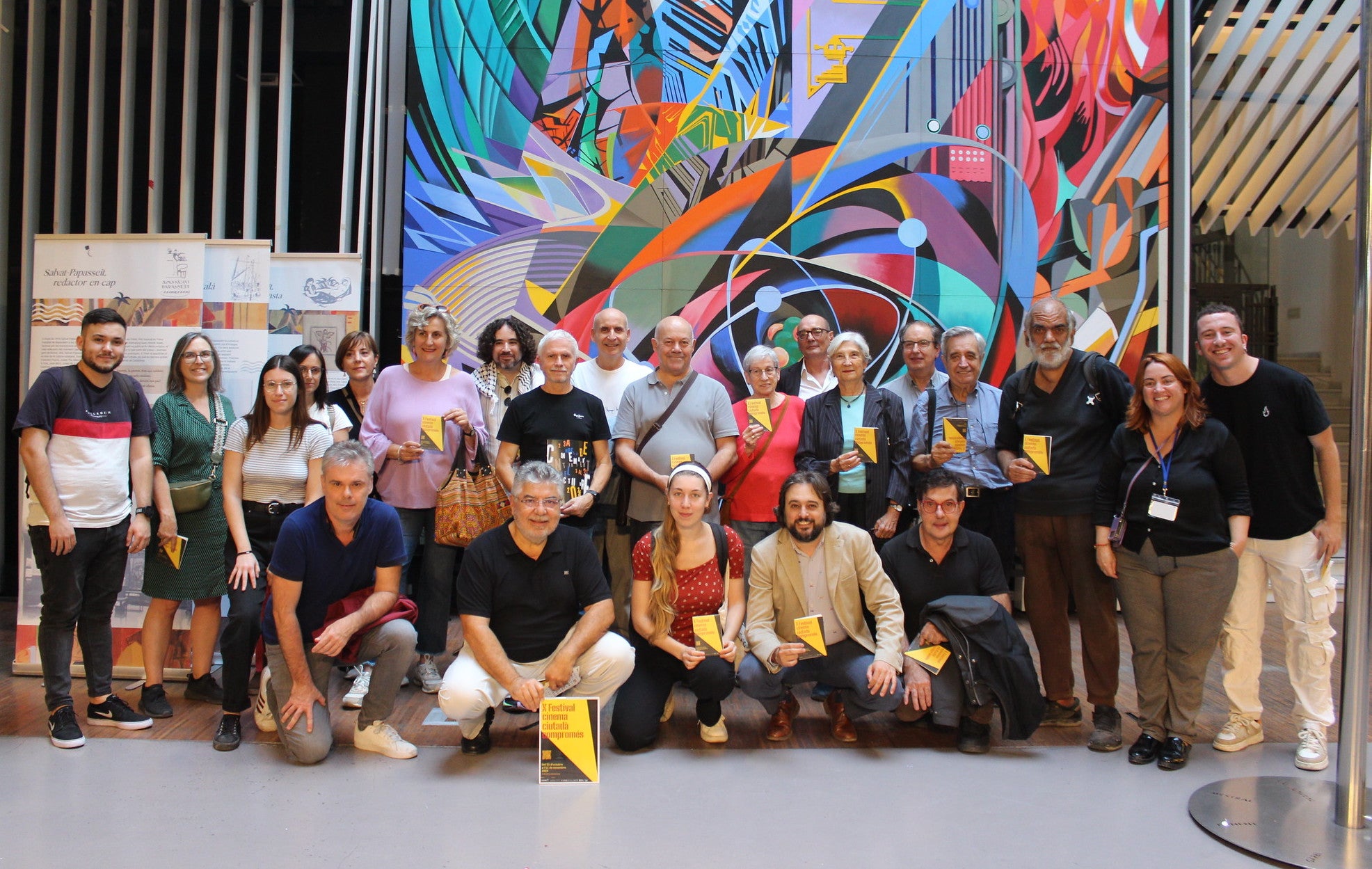 Inauguració del Festival de Cinema Ciutadà Compromés a  l'Octubre CCC de València