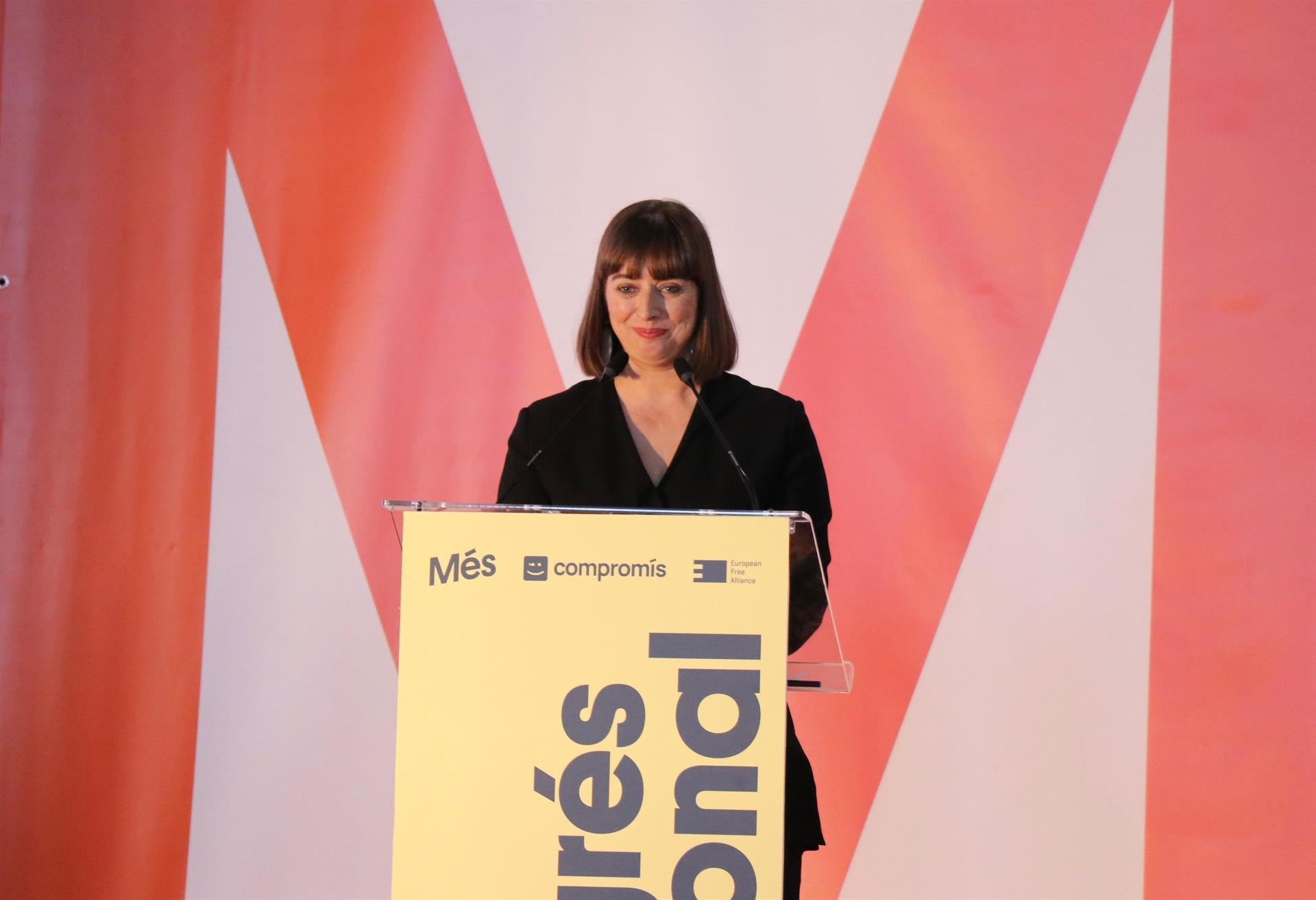 Amparo Piquer, secretària general de Més-Compromís | Europa Press
