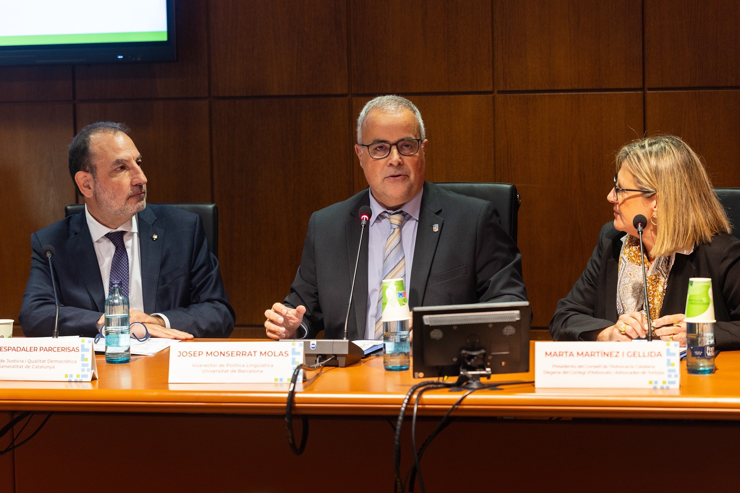 Intervenció de Josep Montserrat, vicerector de Política Lingüística de la UB / Xarxa Vives