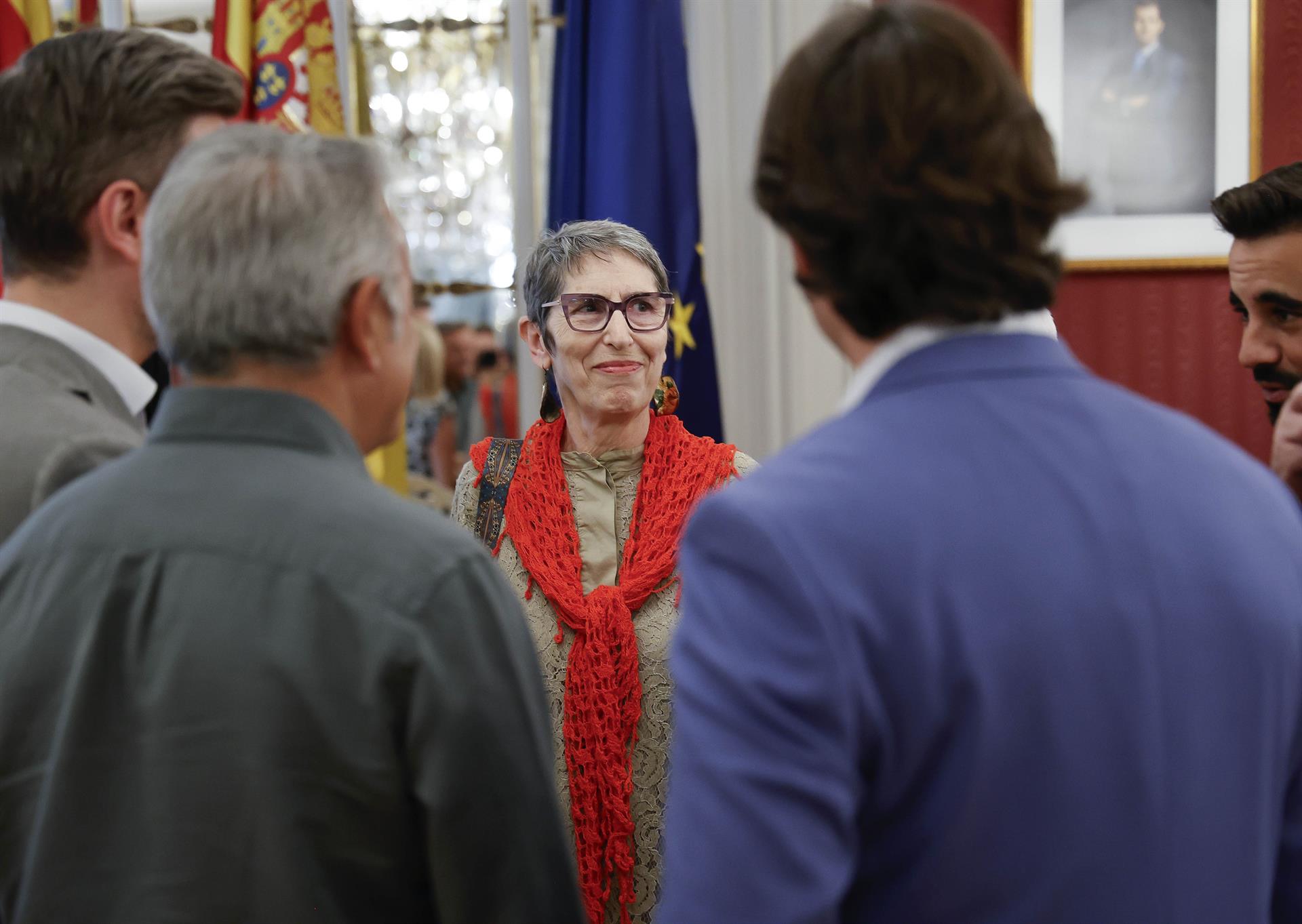 La presidenta en funcions del CVC, Dolors Pedrós, a Les Corts | EP