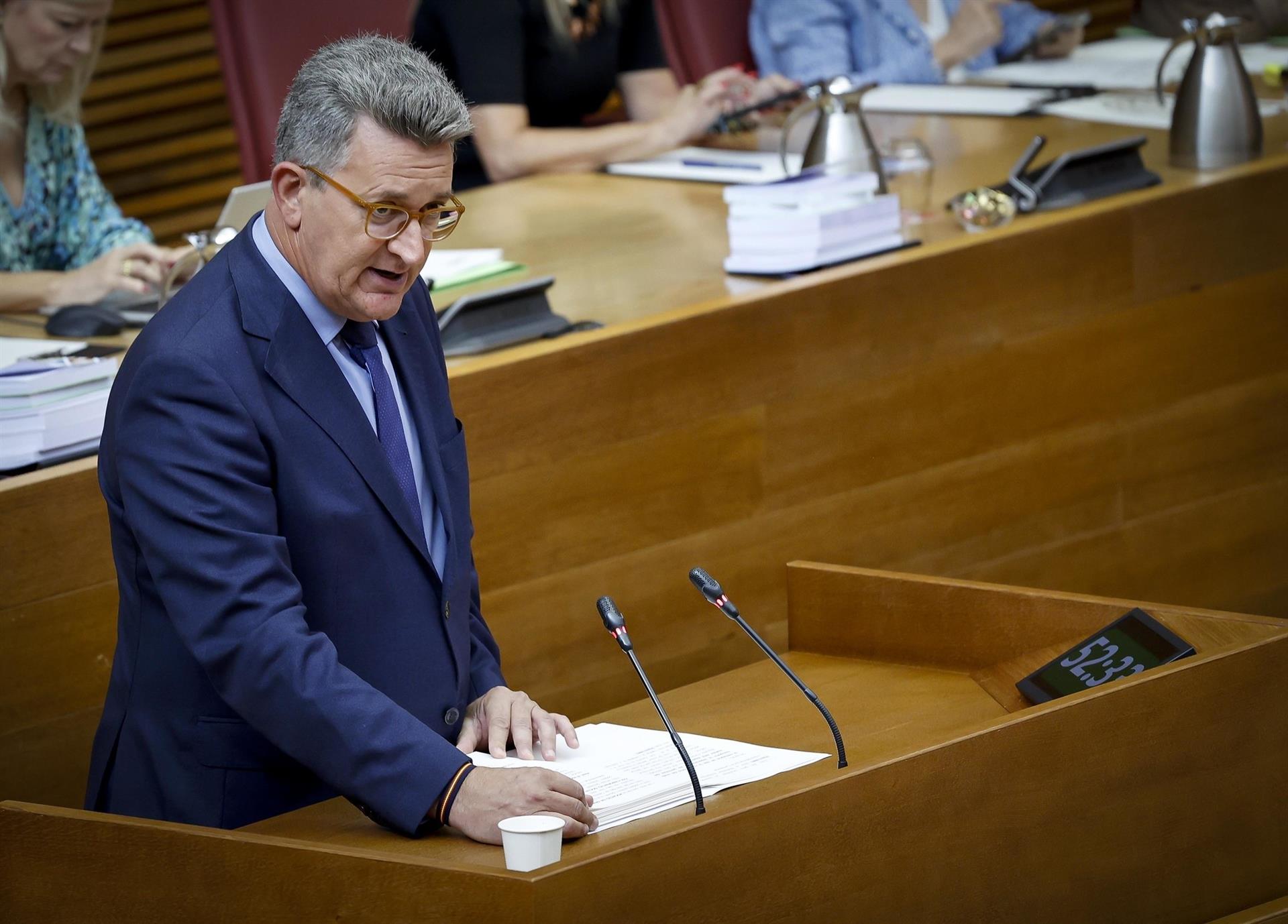 El conseller de Medi Ambient, Infraestructures i Territori, Vicente Martínez Mus | EP