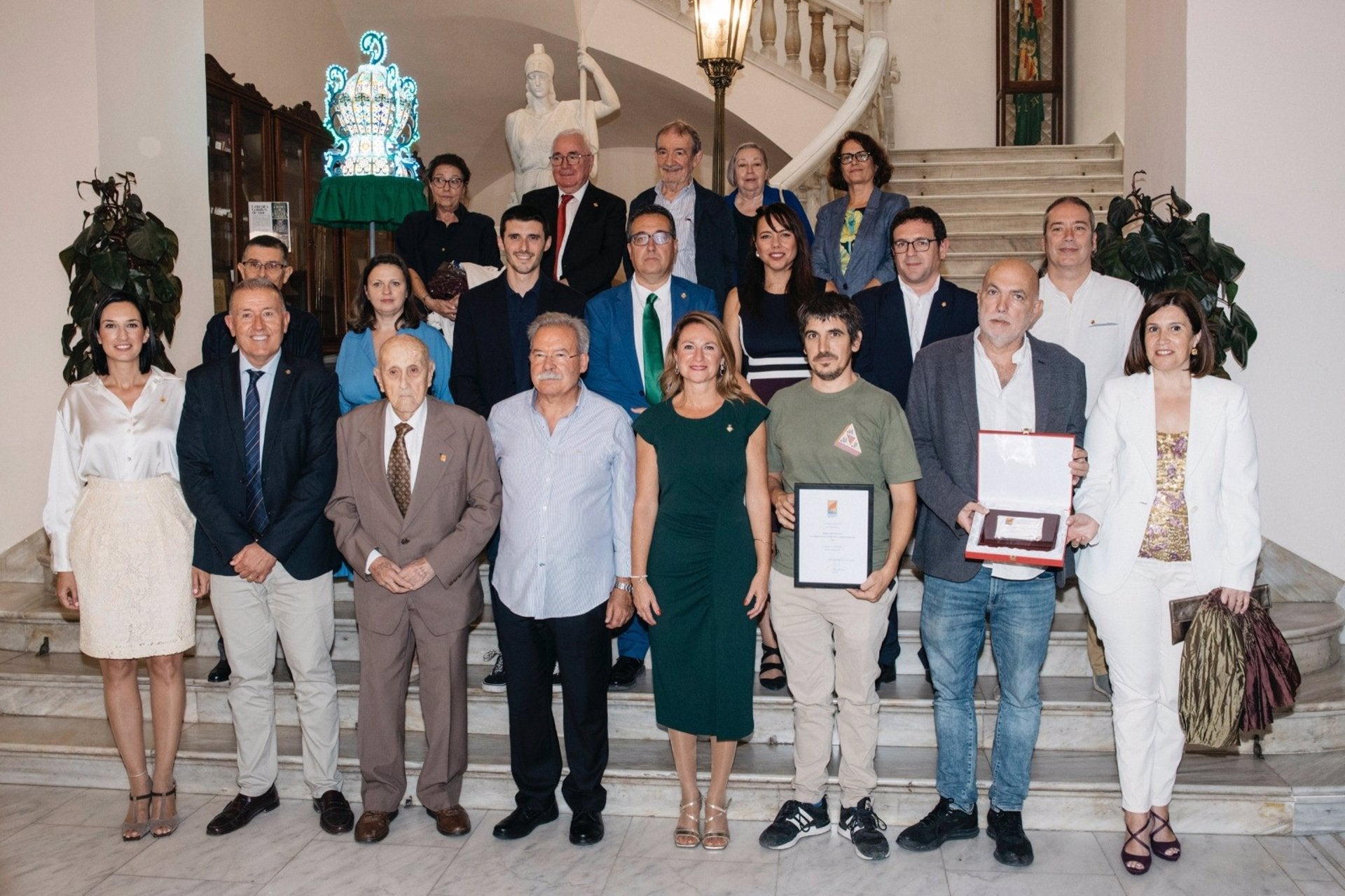 Acte de lliurament dels guardons de la Fundació Huguet de Castelló de la Plana aquest 9 d'Octubre
