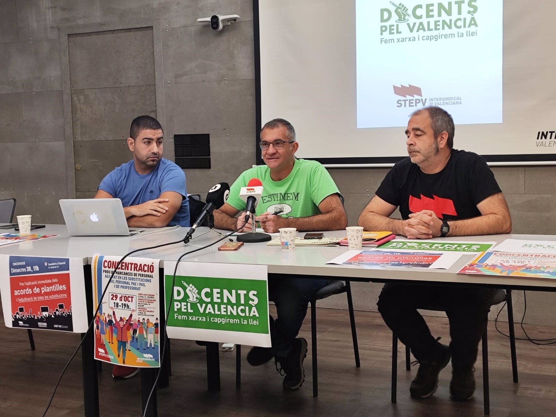24/10/2024 STEPV presenta la campaña 'Docents pel Valencià'
ESPAÑA EUROPA COMUNIDAD VALENCIANA ESPAÑA EUROPA SOCIEDAD COMUNIDAD VALENCIANA VALENCIA EDUCACIÓN
STEPV