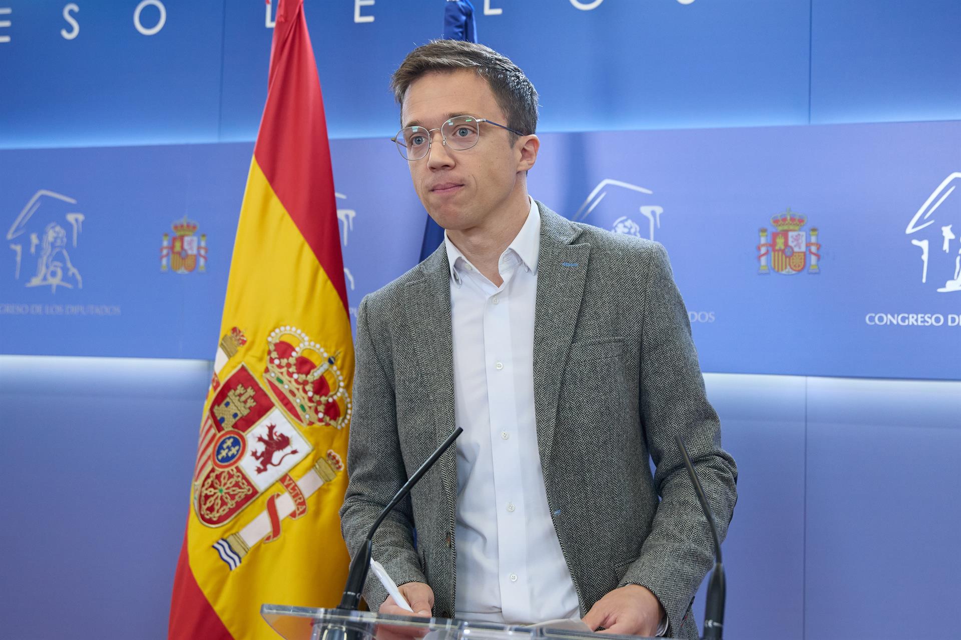El fins ara portaveu de Sumar en el Congrés, Íñigo Errejón | Jesús Hellín | EP