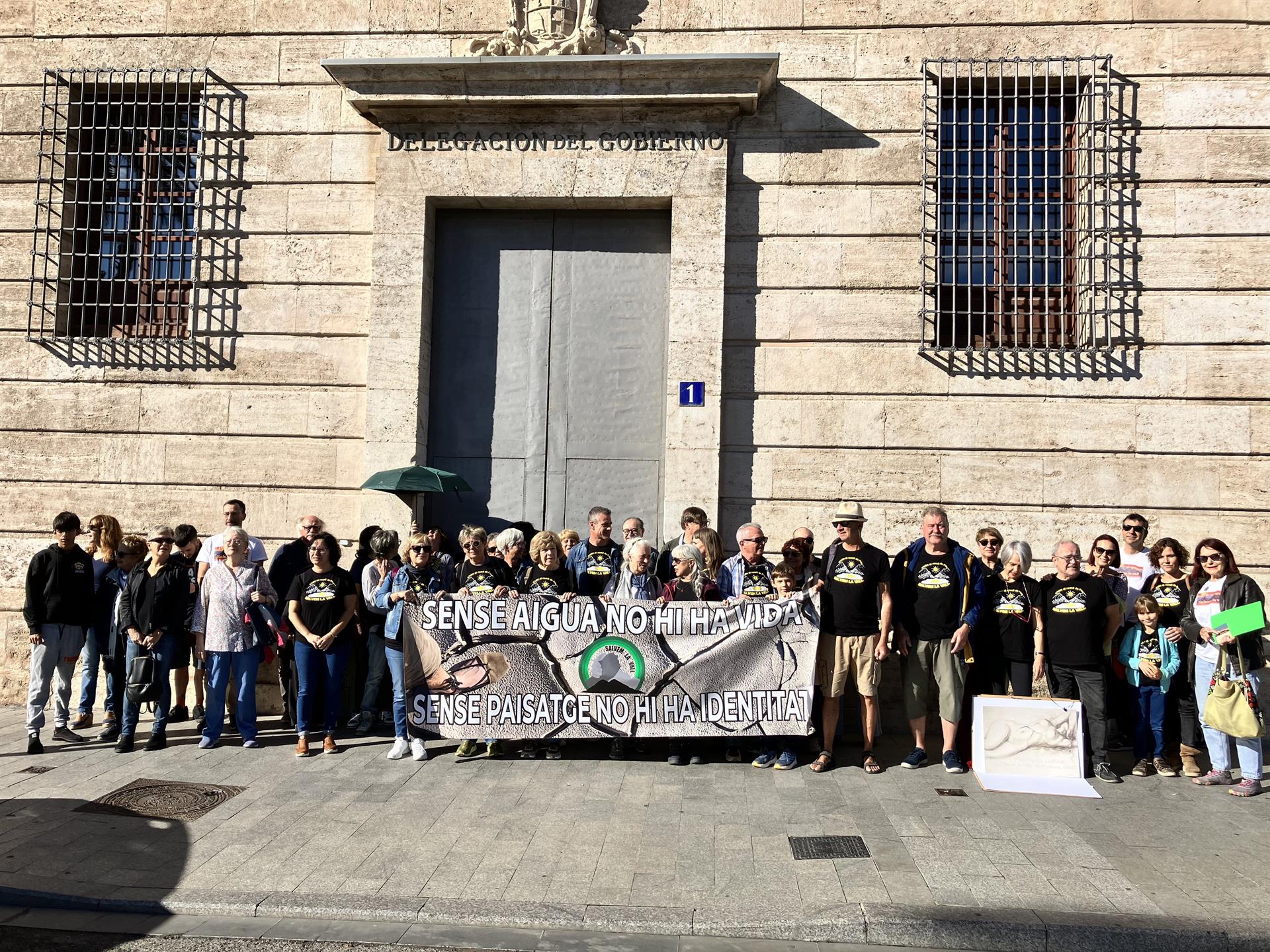Manifestants contra el PAI de Llíber a València / Europa Press