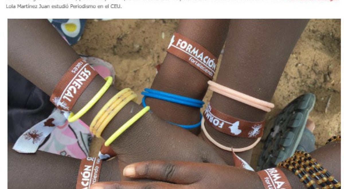 Imatges de projectes de Formació Senegal