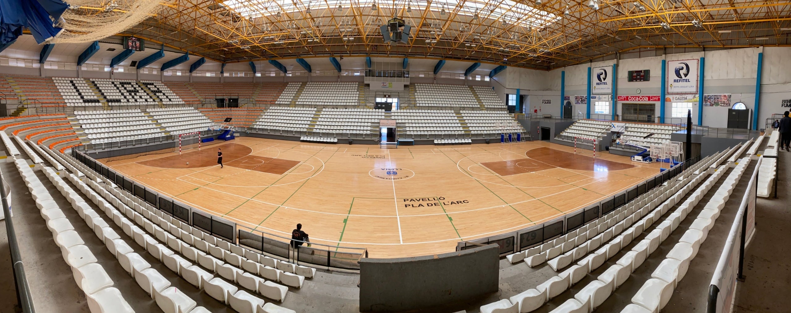 Pista del Llíria de Bàsquet.