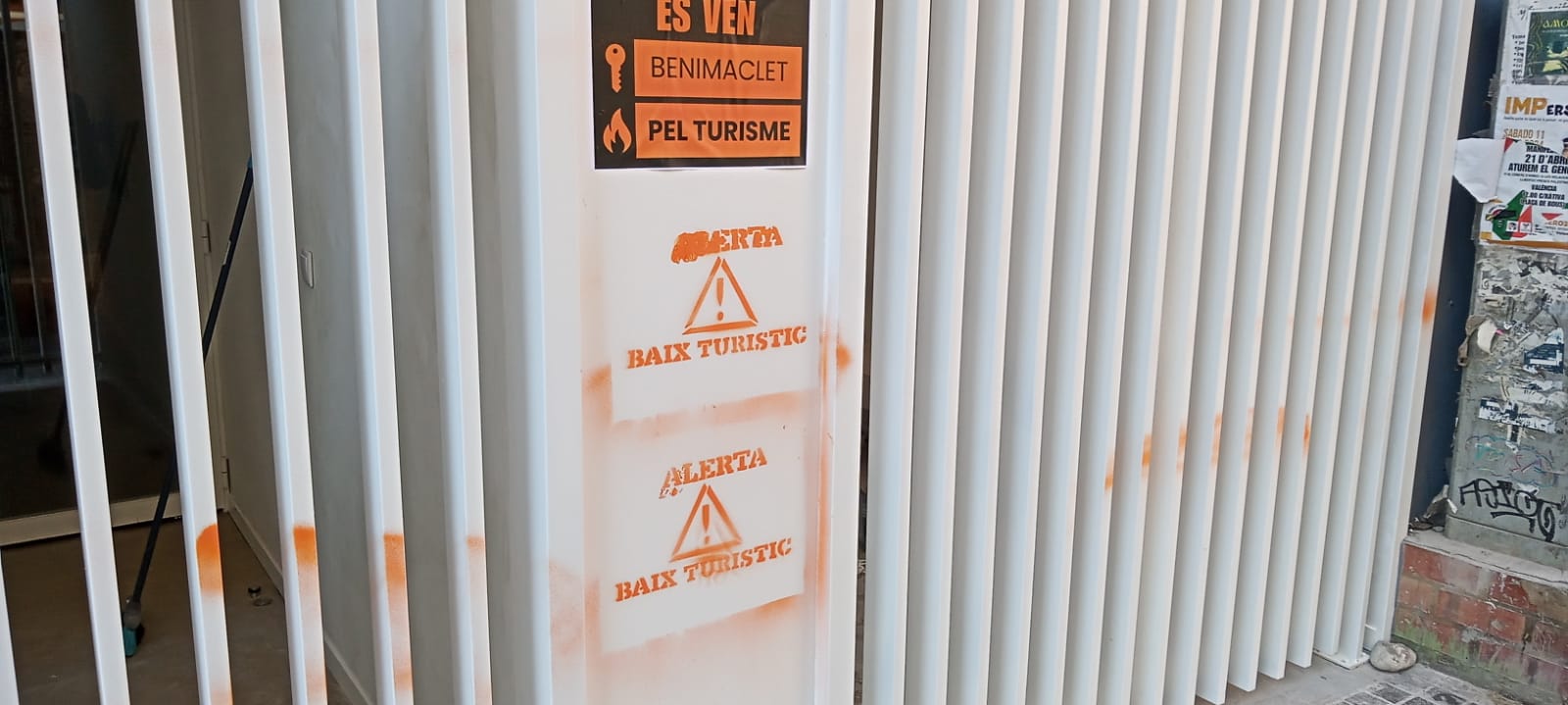 Protesta contra els pisos turístics, en una imatge d'arxiu