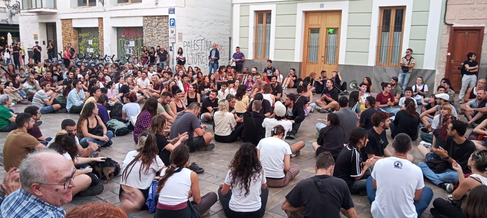 Protesta pels preus del lloguer fa dues setmanes a Benimaclet