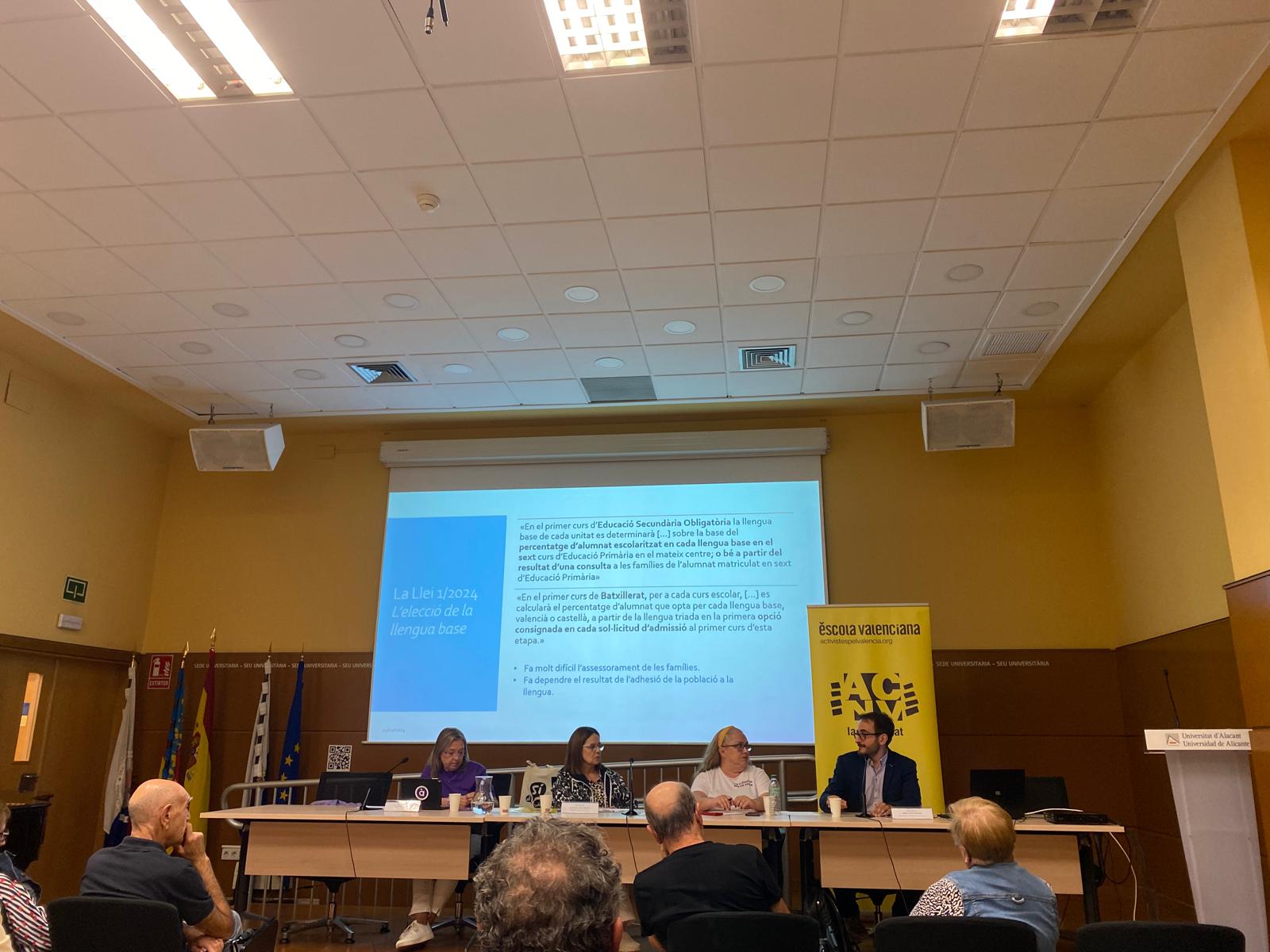 Acte d'inici de curs de La Cívica-Escola Valenciana