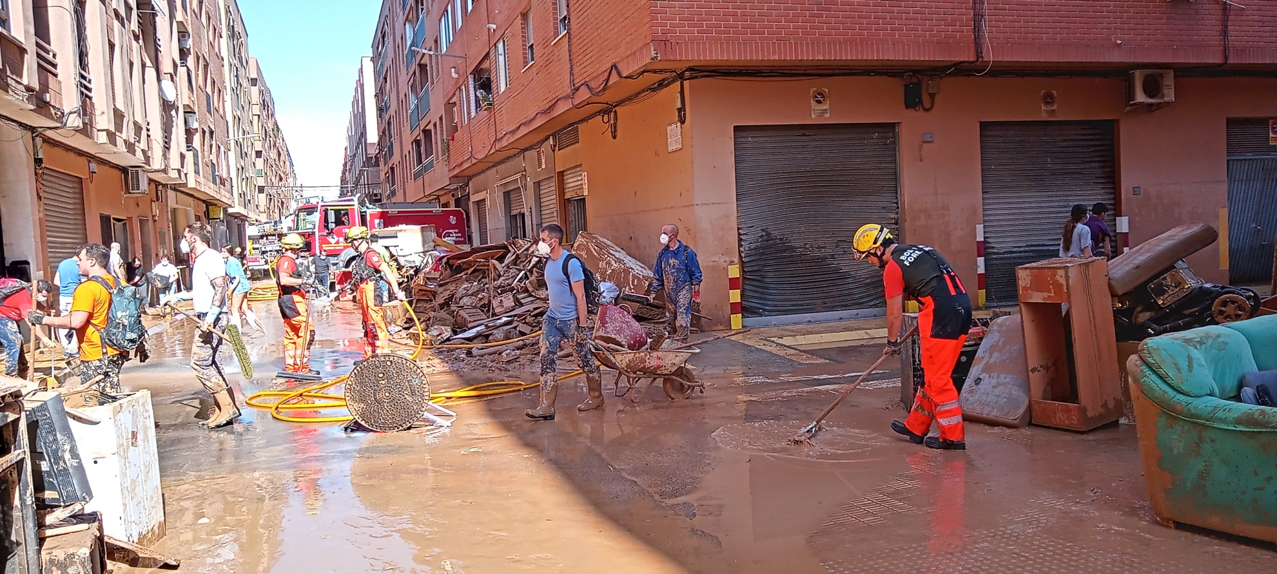 Catarroja (Horta Sud) després de la DANA