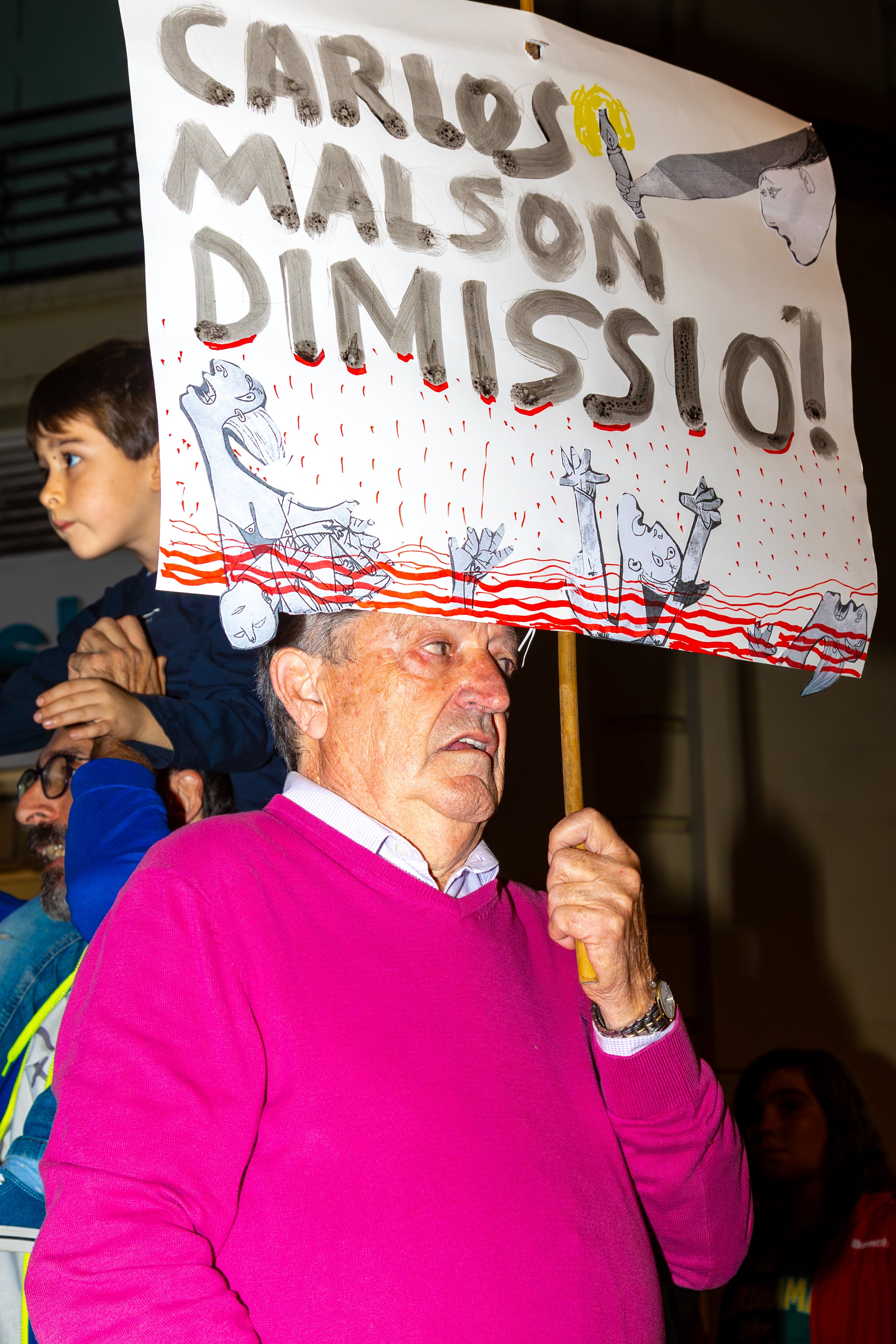 Manifestació a València per a exigir la dimissió del president de la Generalitat Valenciana, Carlos Mazón, el 9 de novembre | Lluís Martí