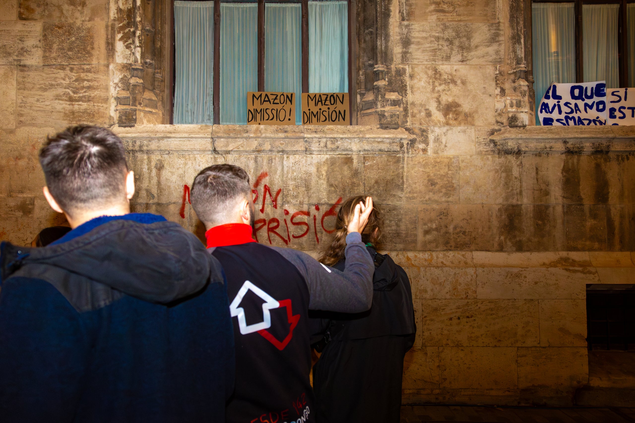 Manifestació a València per a exigir la dimissió del president de la Generalitat Valenciana, Carlos Mazón, el 9 de novembre | Lluís Martí