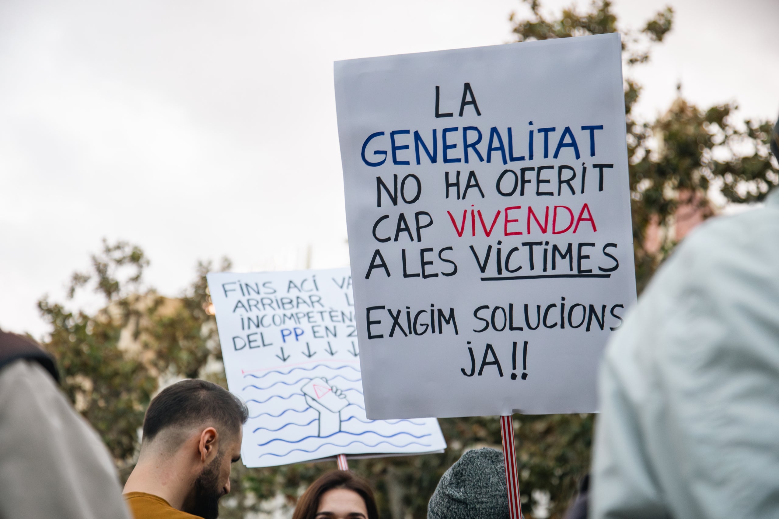 Manifestació a València per a exigir la dimissió del president de la Generalitat Valenciana, Carlos Mazón, el 9 de novembre | Lluís Martí