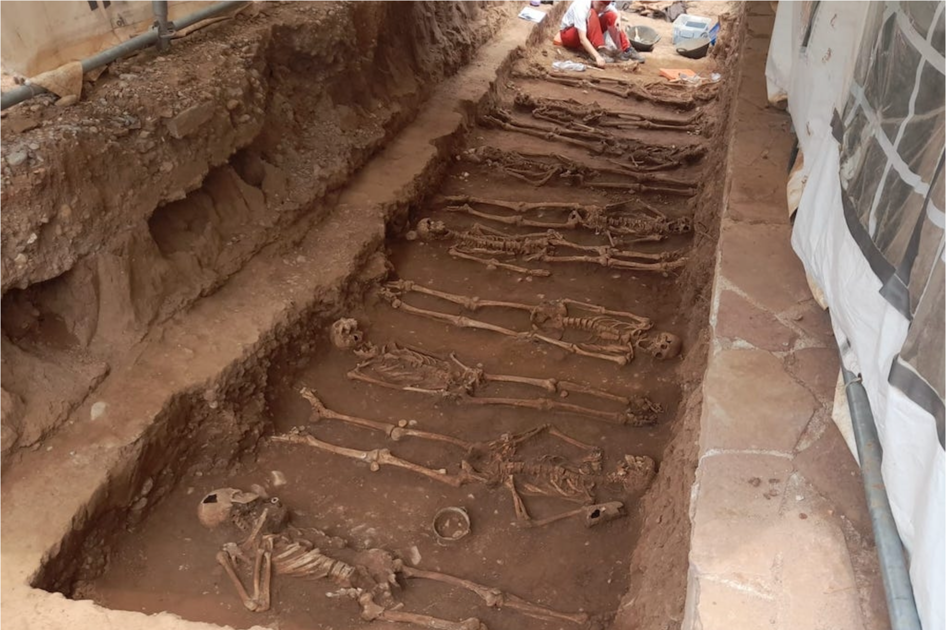 Exhumació de represaliats pel franquisme al cementeri civil de Castelló de la Plana el 2023