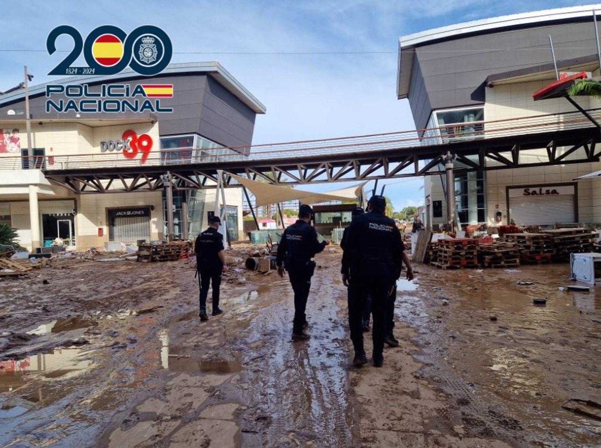 Actuació de la Policia espanyola durant la DANA / Europa Press