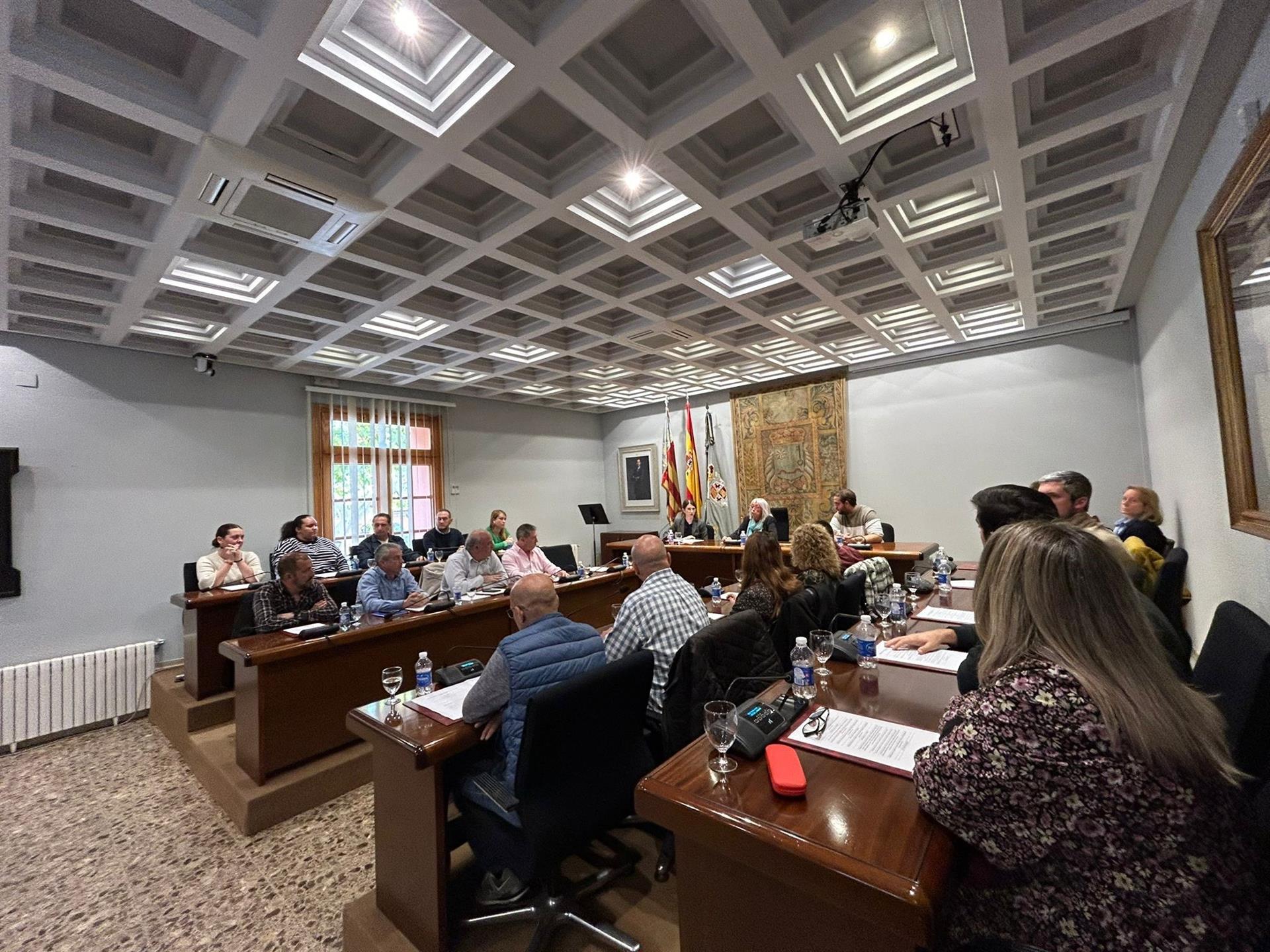 Ple de l'Ajuntament de Requena (Plana d'Utiel) / Europa Press