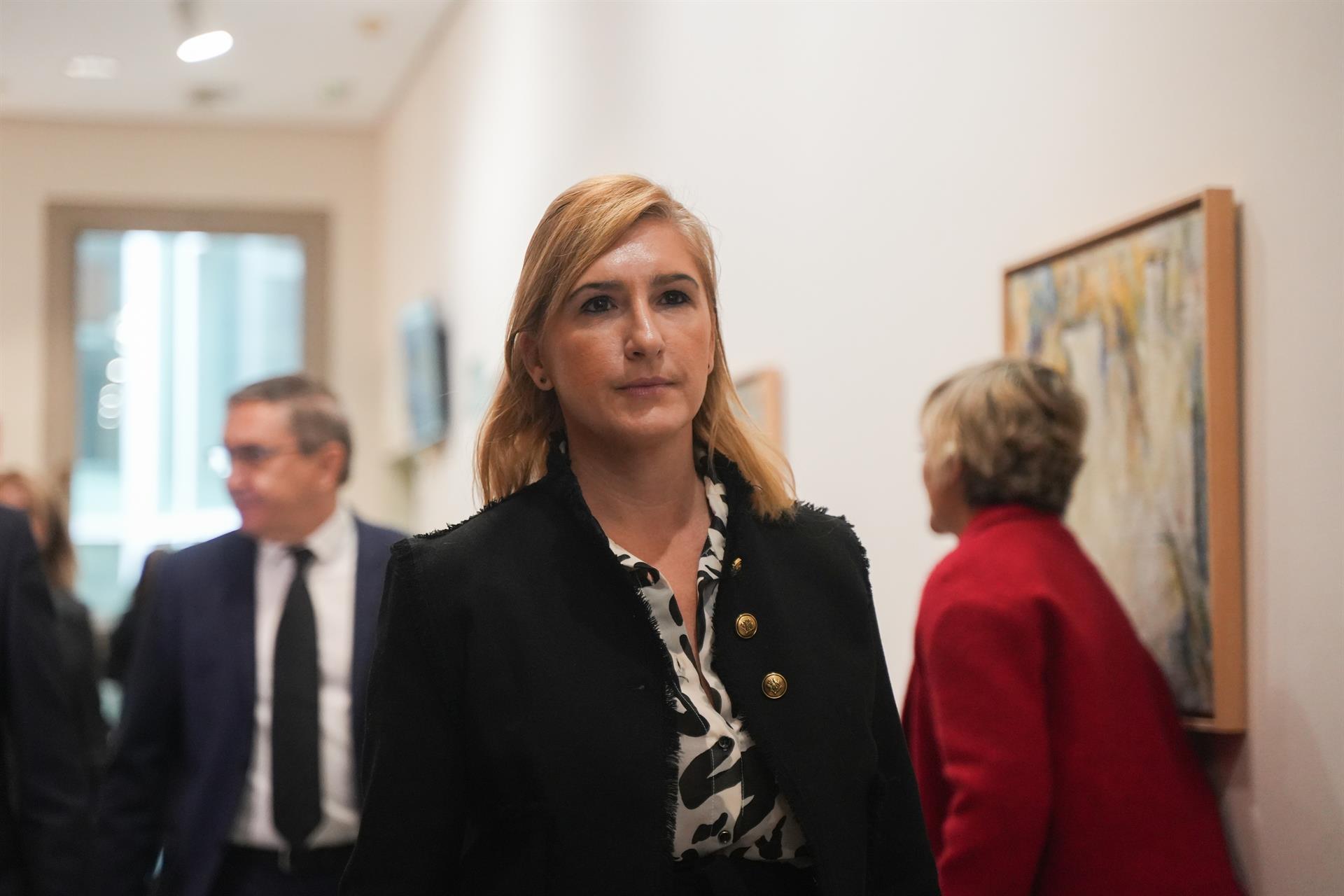 L'exconsellera de Justícia i Interior, Salomé Pradas, a Les Corts | Jorge Gil | EP