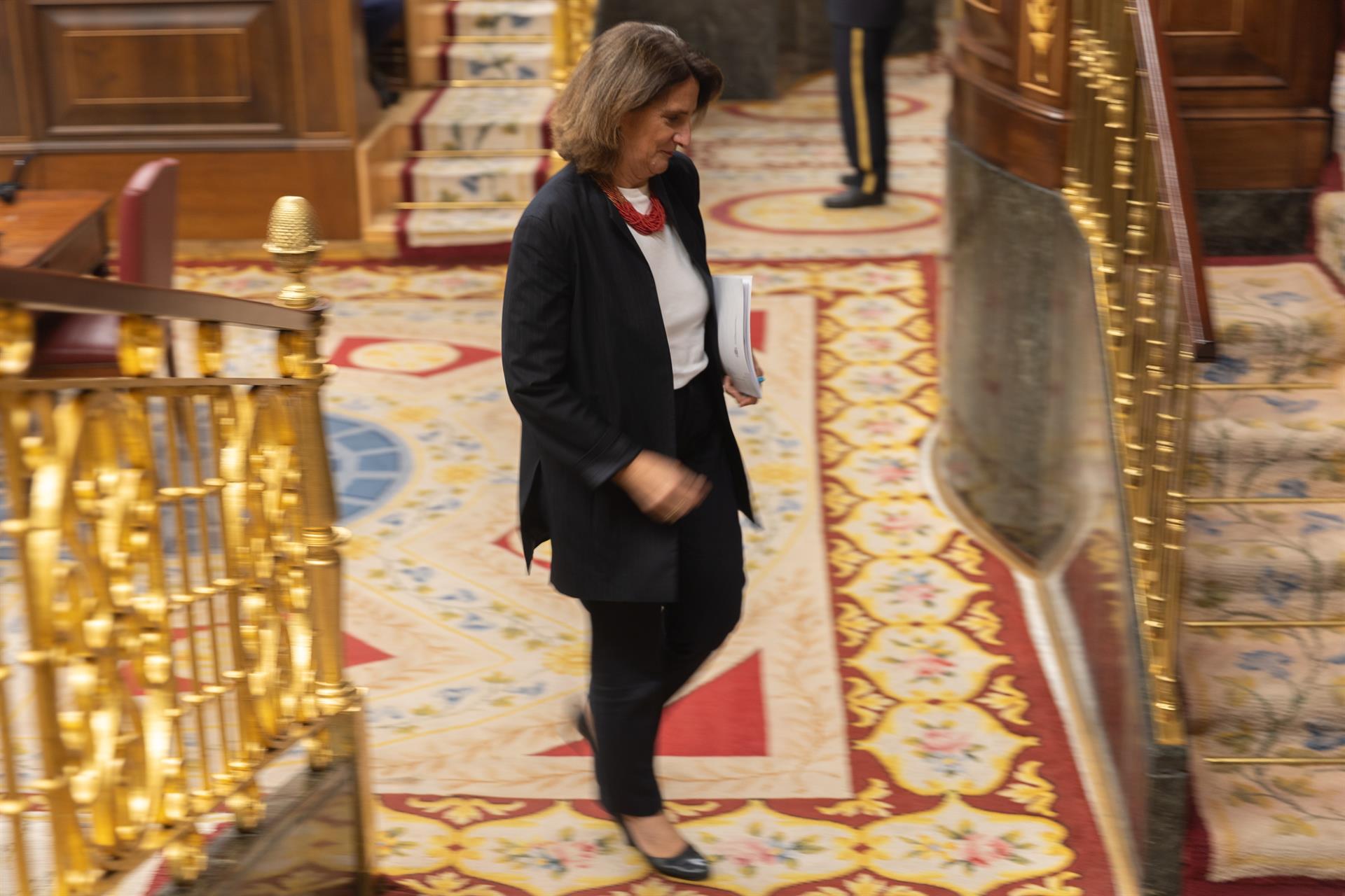 La ministra espanyola per a la Transició Ecològica, Teresa Ribera  / Europa Press