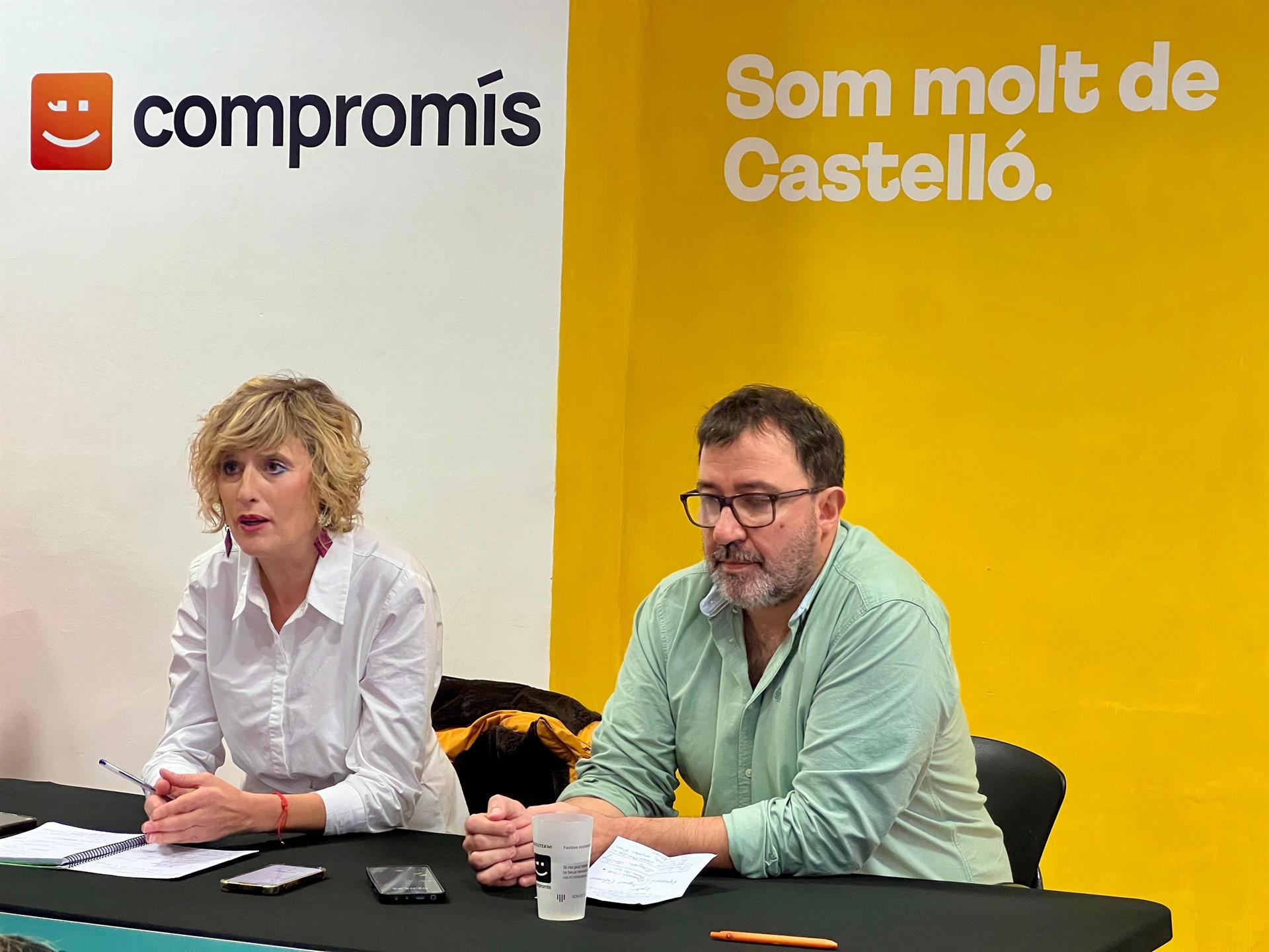 Verònica Ruiz i David Guardiola, de Compromís | EP