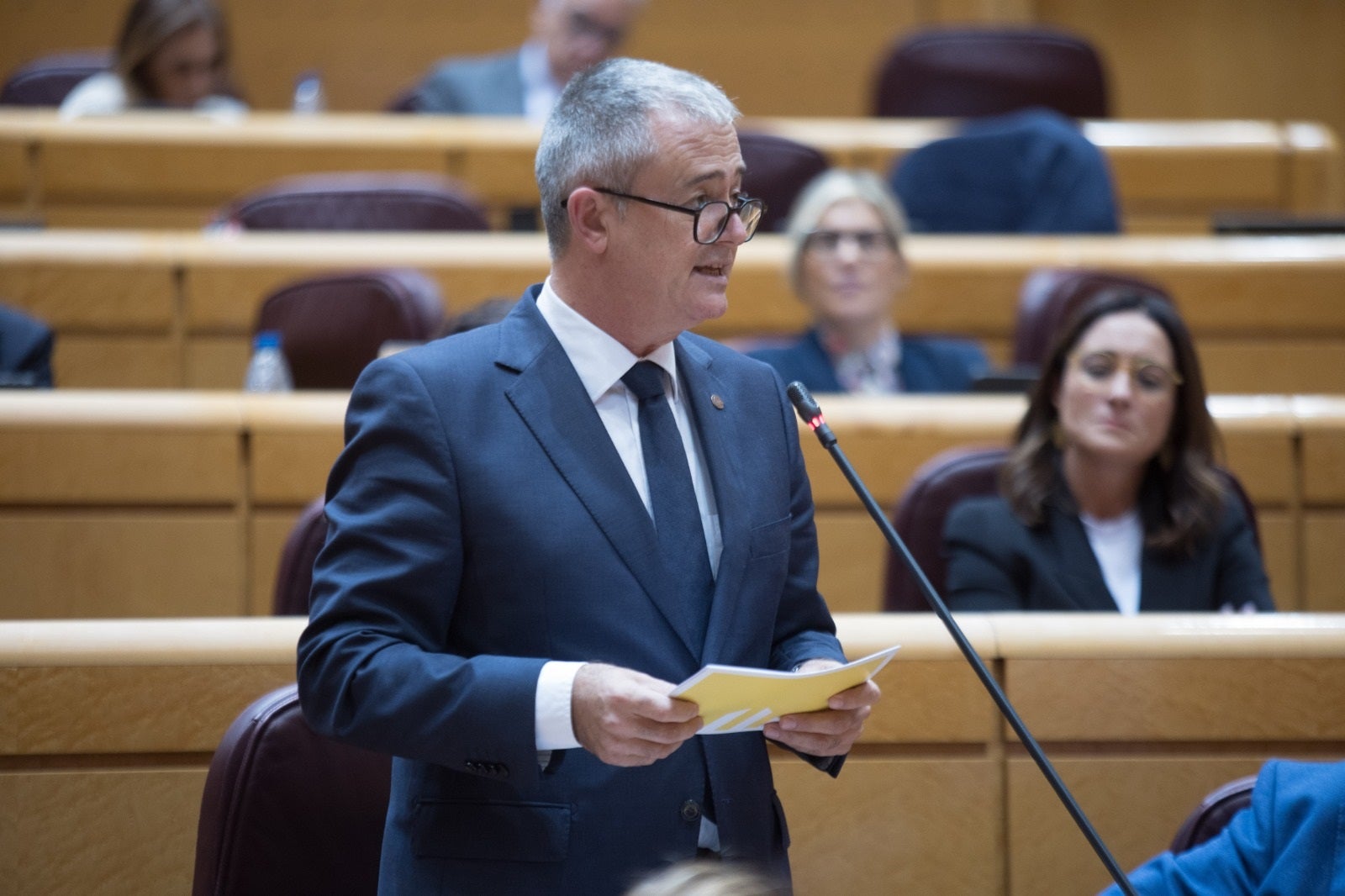 El senador d'Esquerra Republicana Jordi Gaseni
