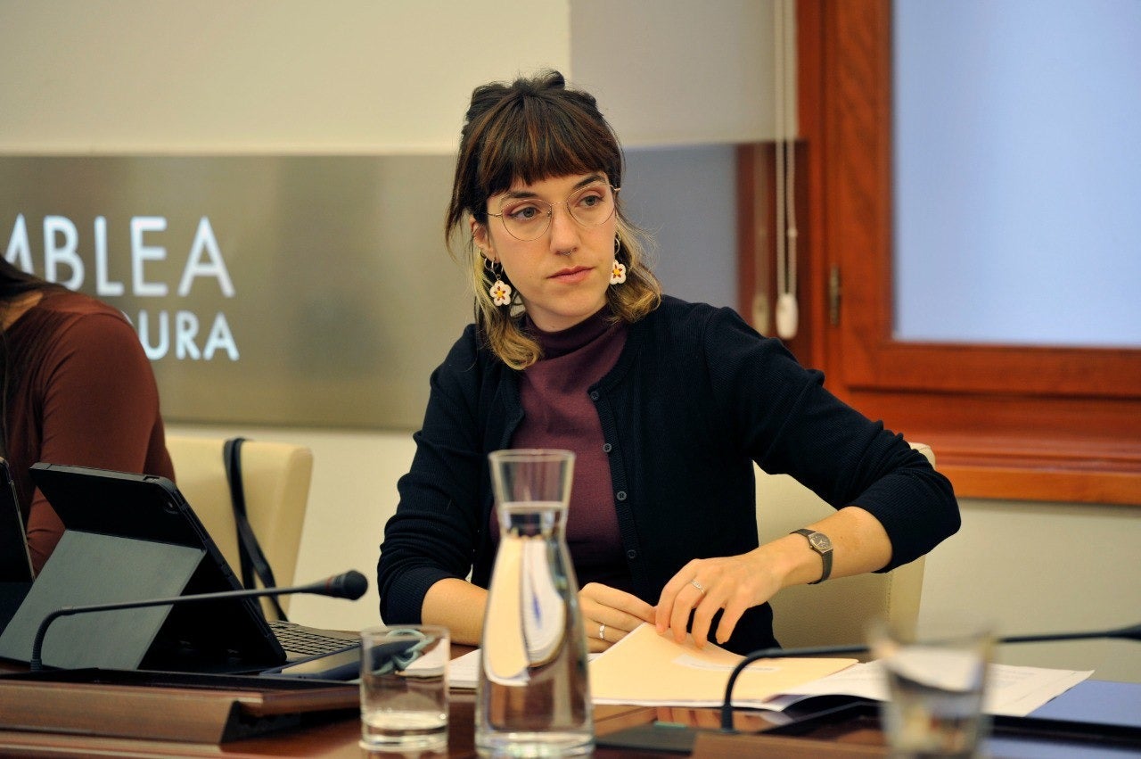 Nerea Fernández, diputada d'Unides per Extremadura