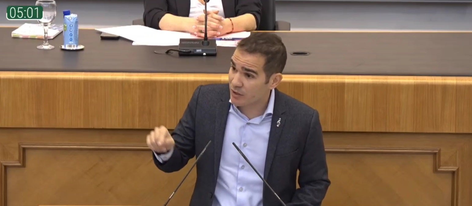 El portaveu de Compromís a la Diputació d'Alacant, Ximo Perles