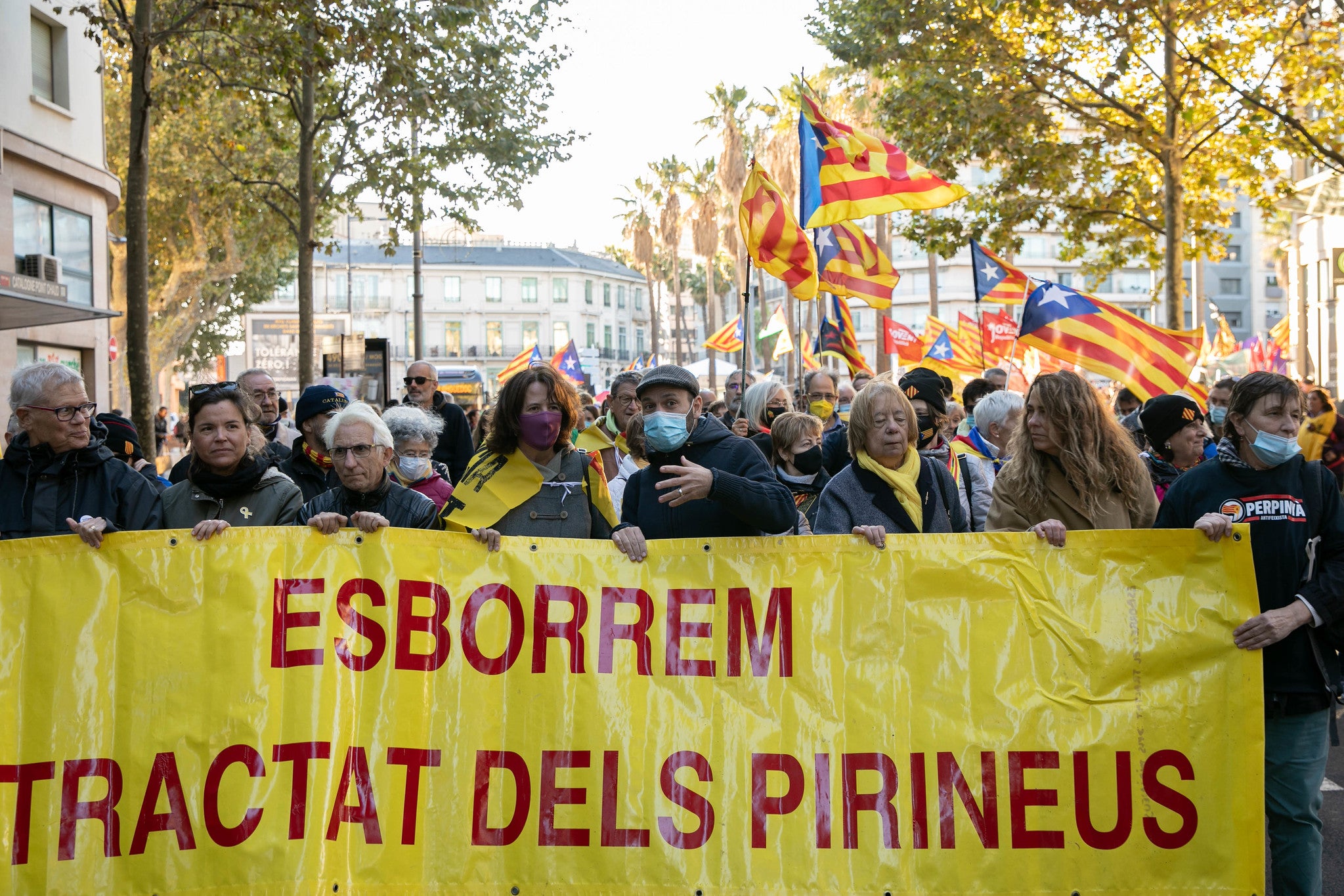 Manifestació pel català a Perpinyà / Assemblea Nacional Catalana