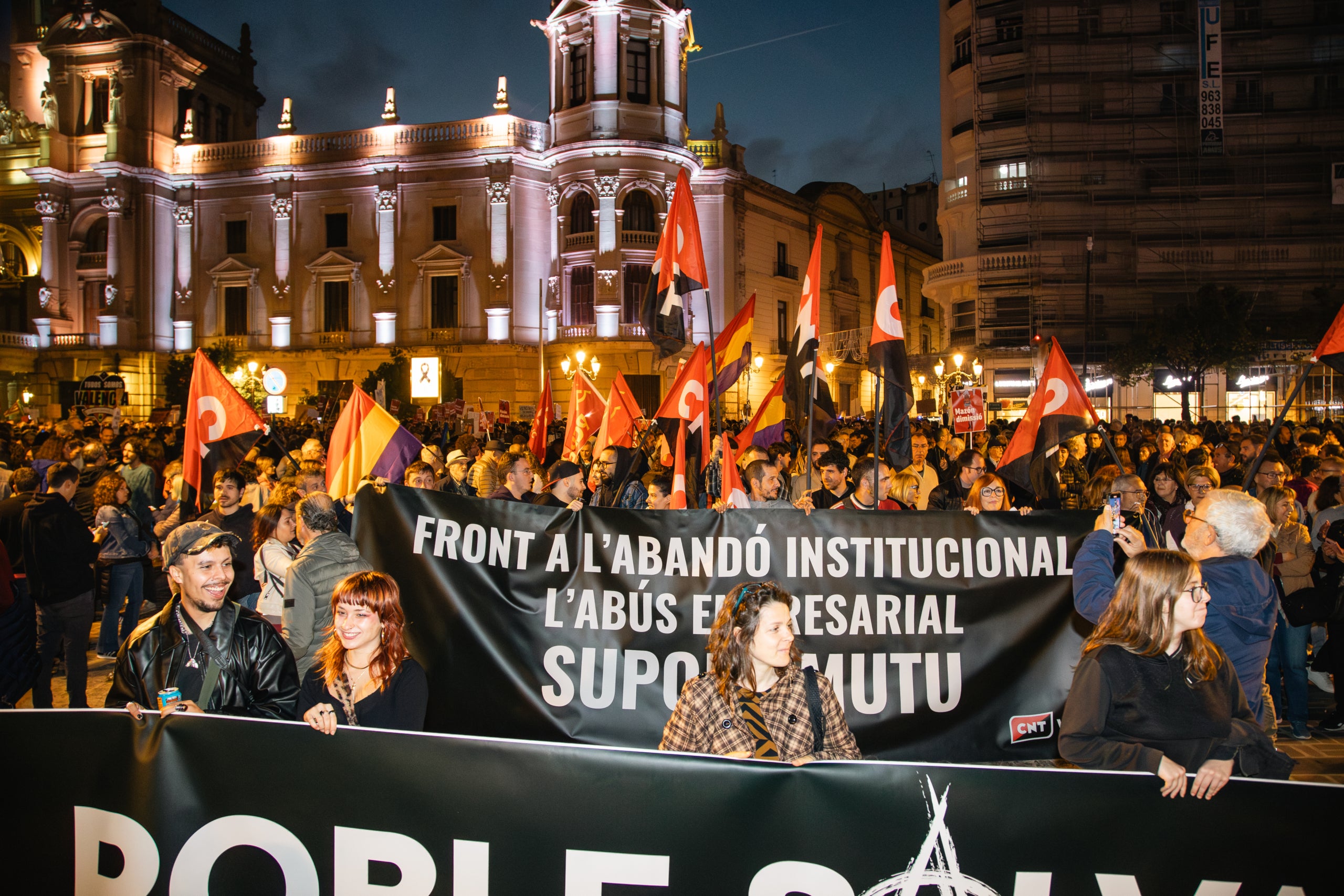 Manifestació «Mazón dimissió» a València, el 30 de novembre | Lluís Martí